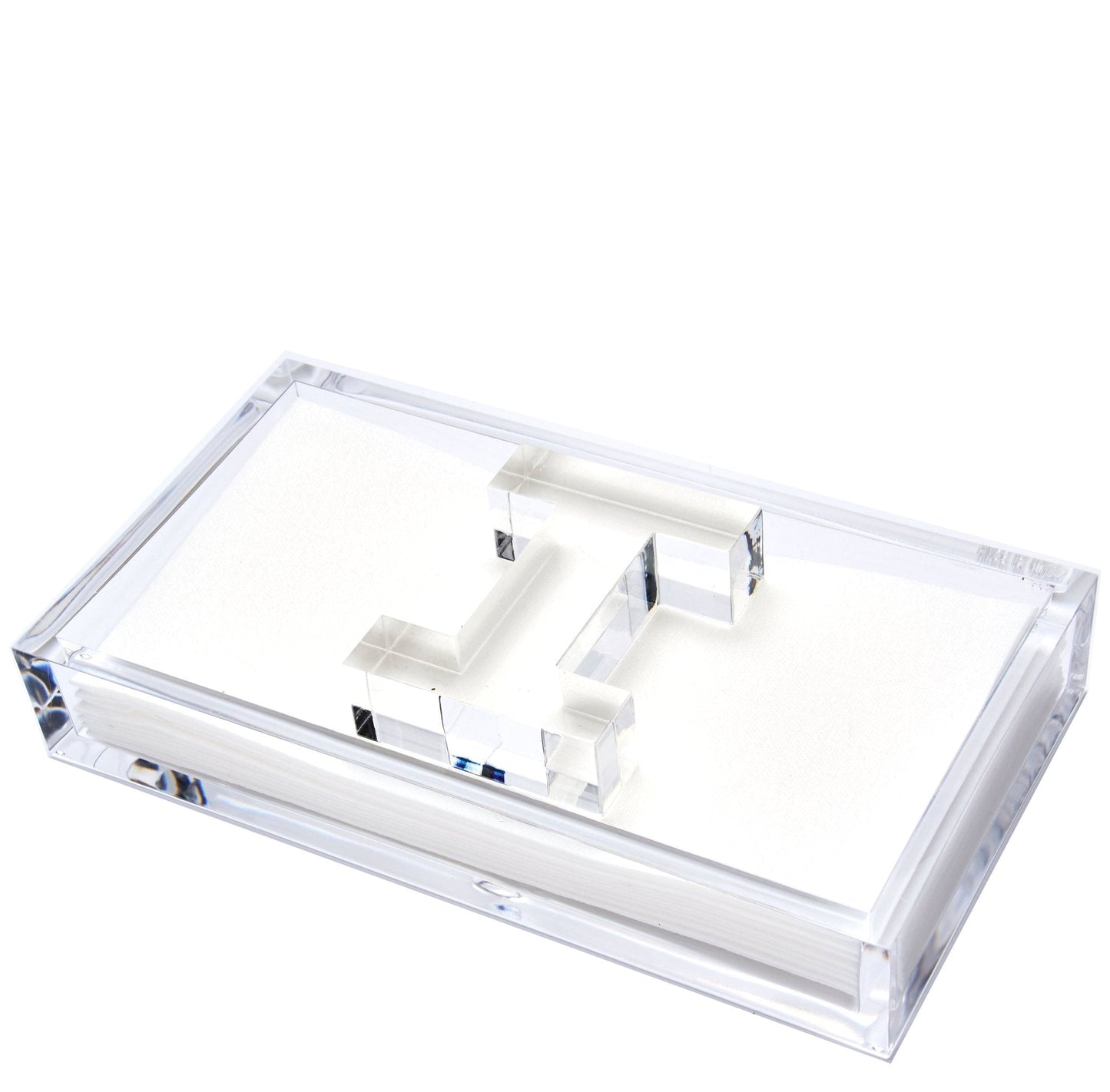 Initial Guest Towel Holder
