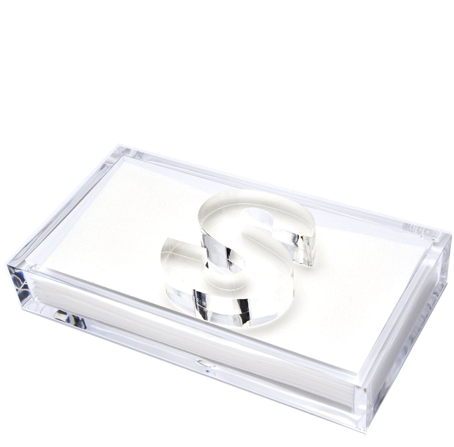 Initial Guest Towel Holder