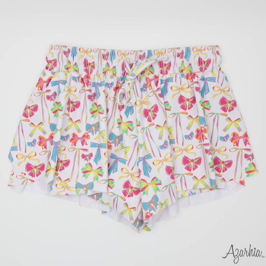 Neon Bows Butterfly Flowy	Shorts