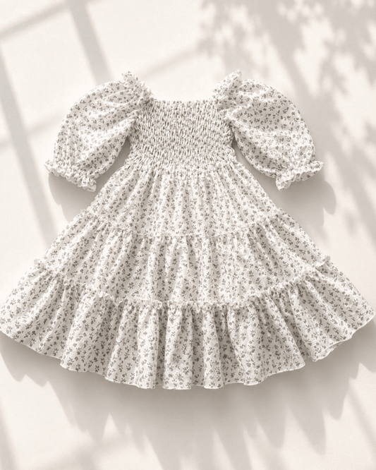 Katherine Dress - Fawn Floral