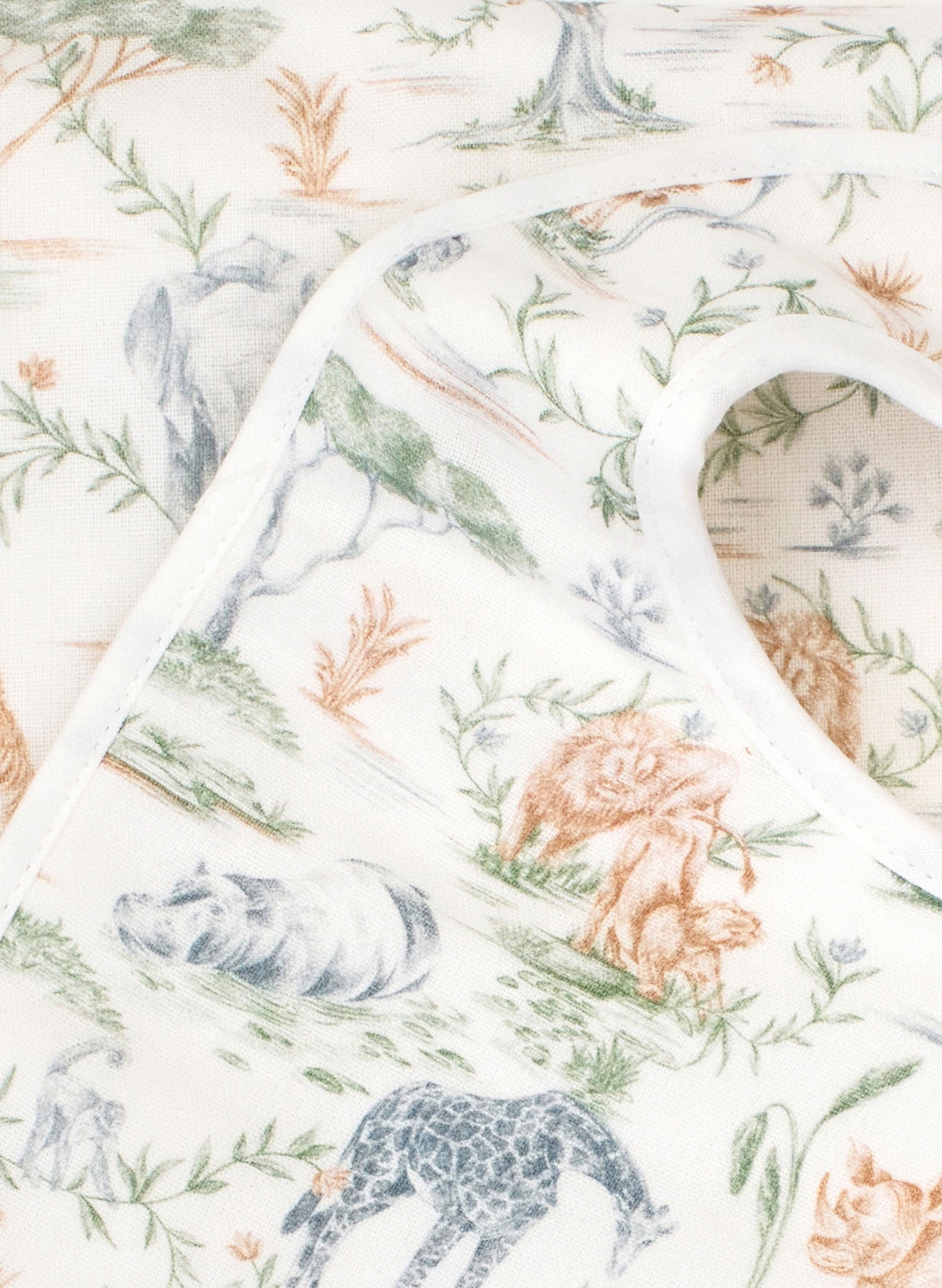 Baby Burp Cloth - Sweet Savanna