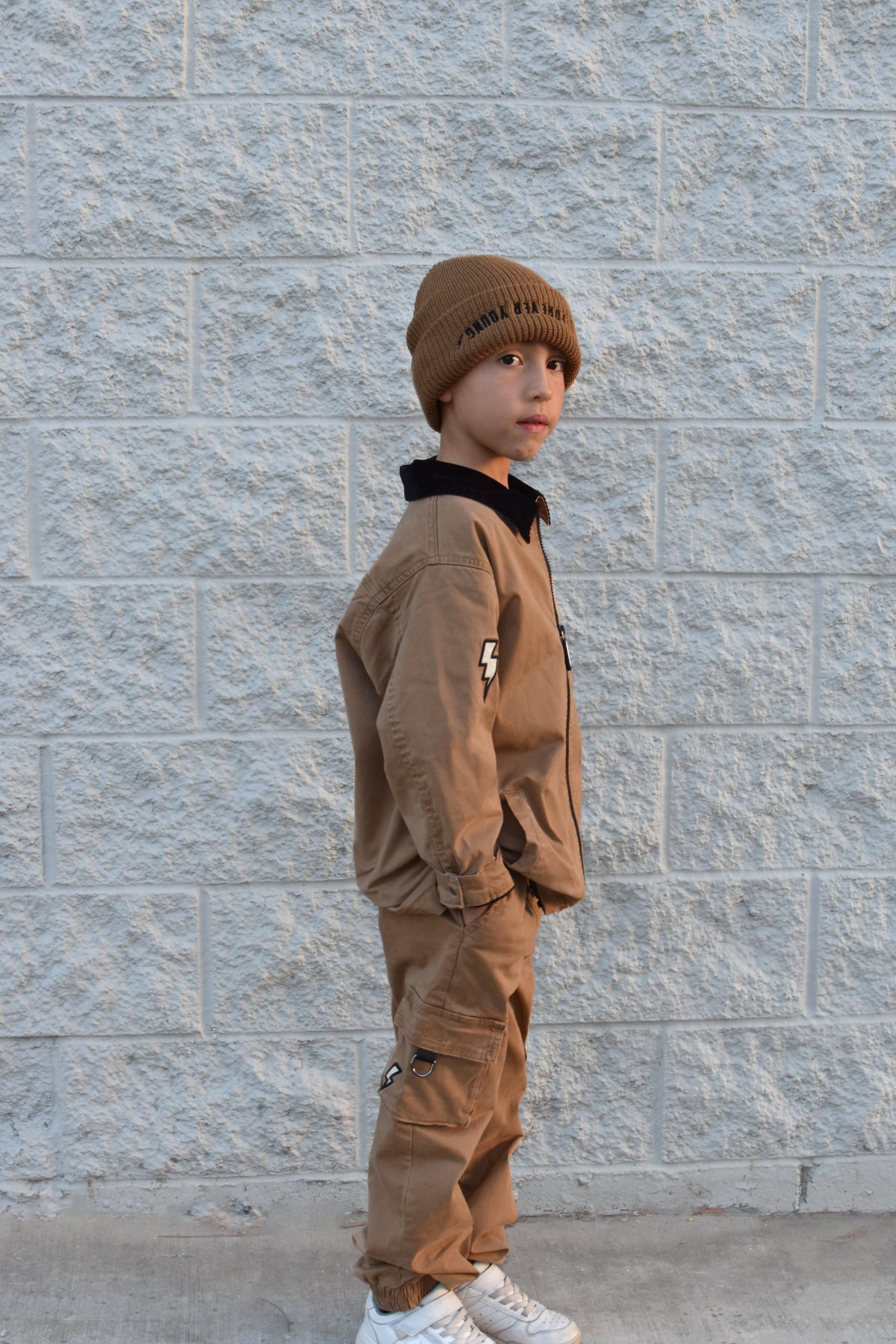 KNOX PIT CREW JACKET - CANYON