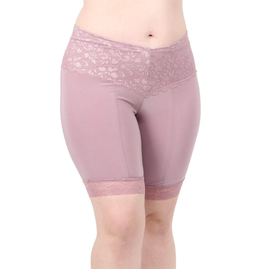 Signature Lace Shortlette Slipshort 9" | Blush