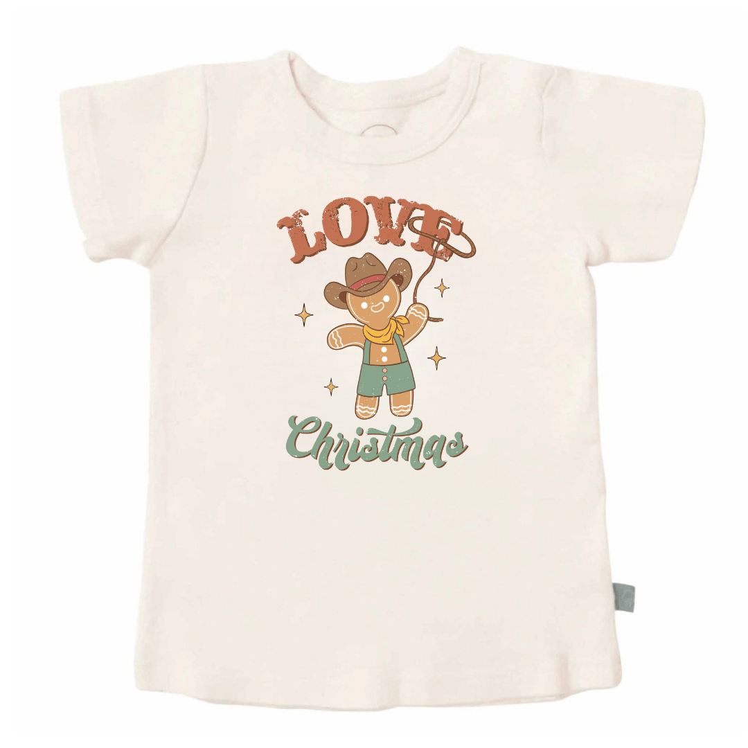 graphic tee | christmas lasso