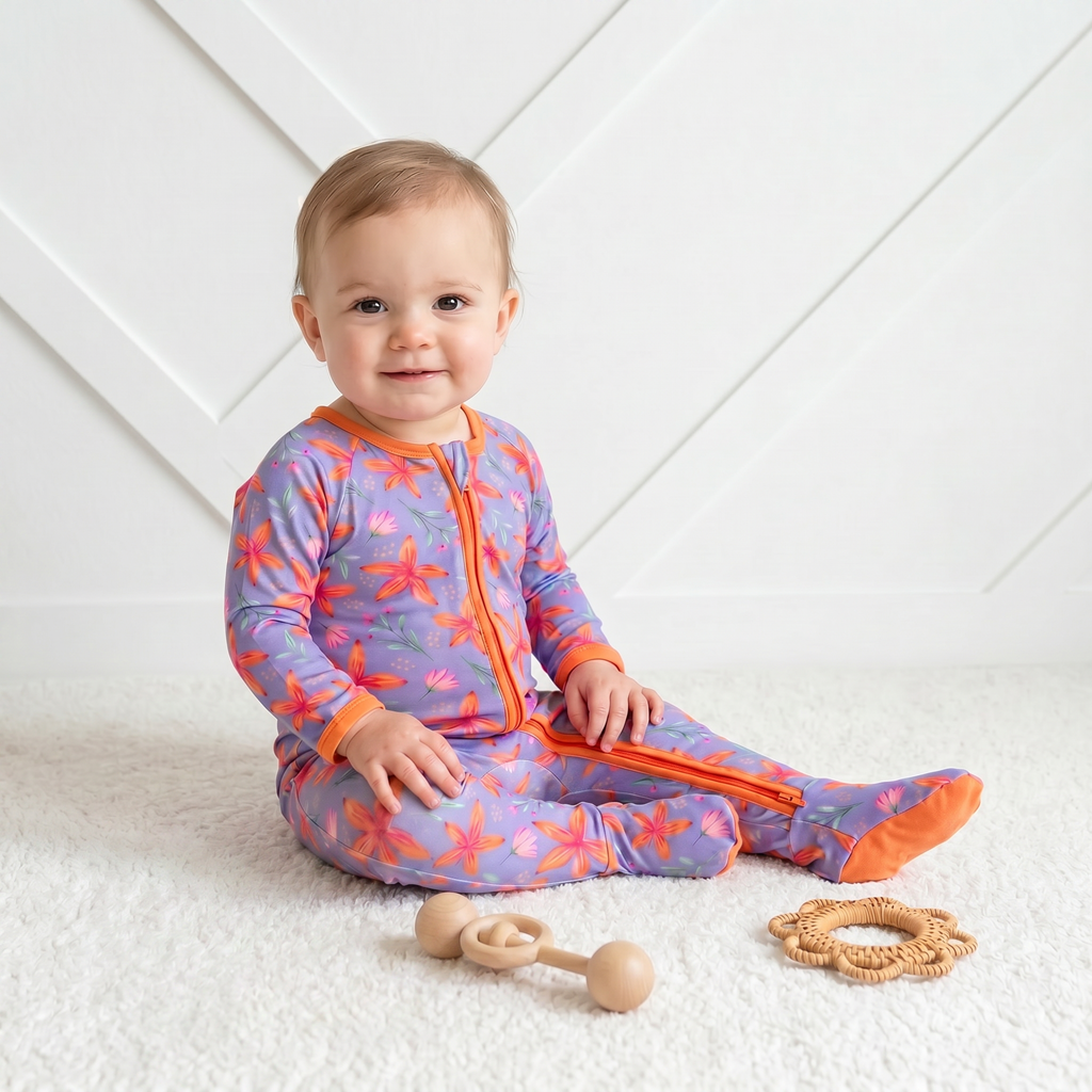 Lavender Leilani Footie