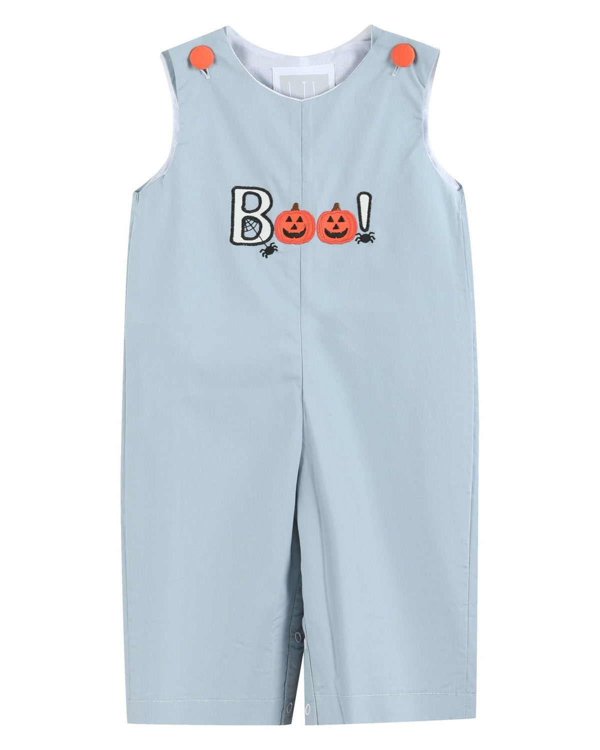 Light Gray 'Boo' Applique Longall