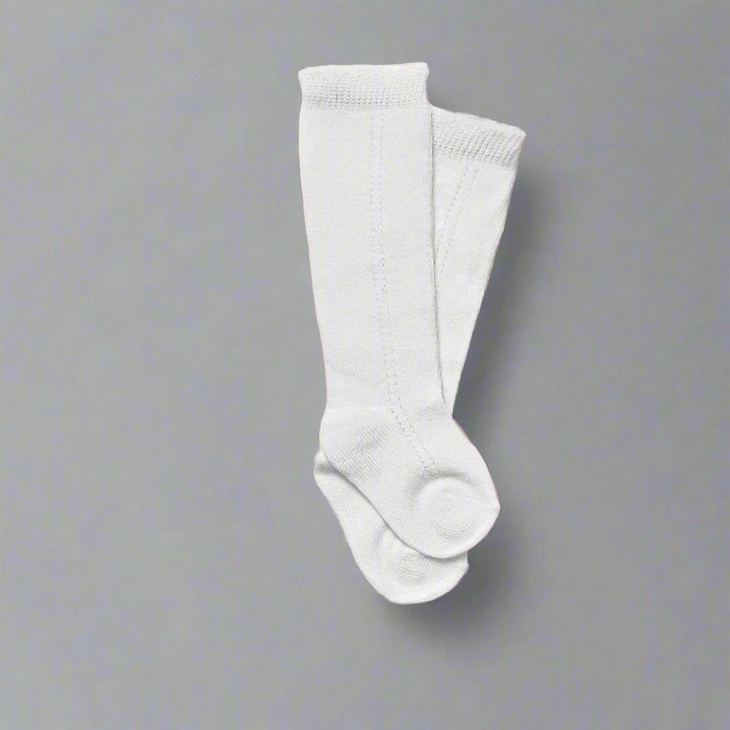 LLB Eyelet Knee High Socks (2 pairs in each order)