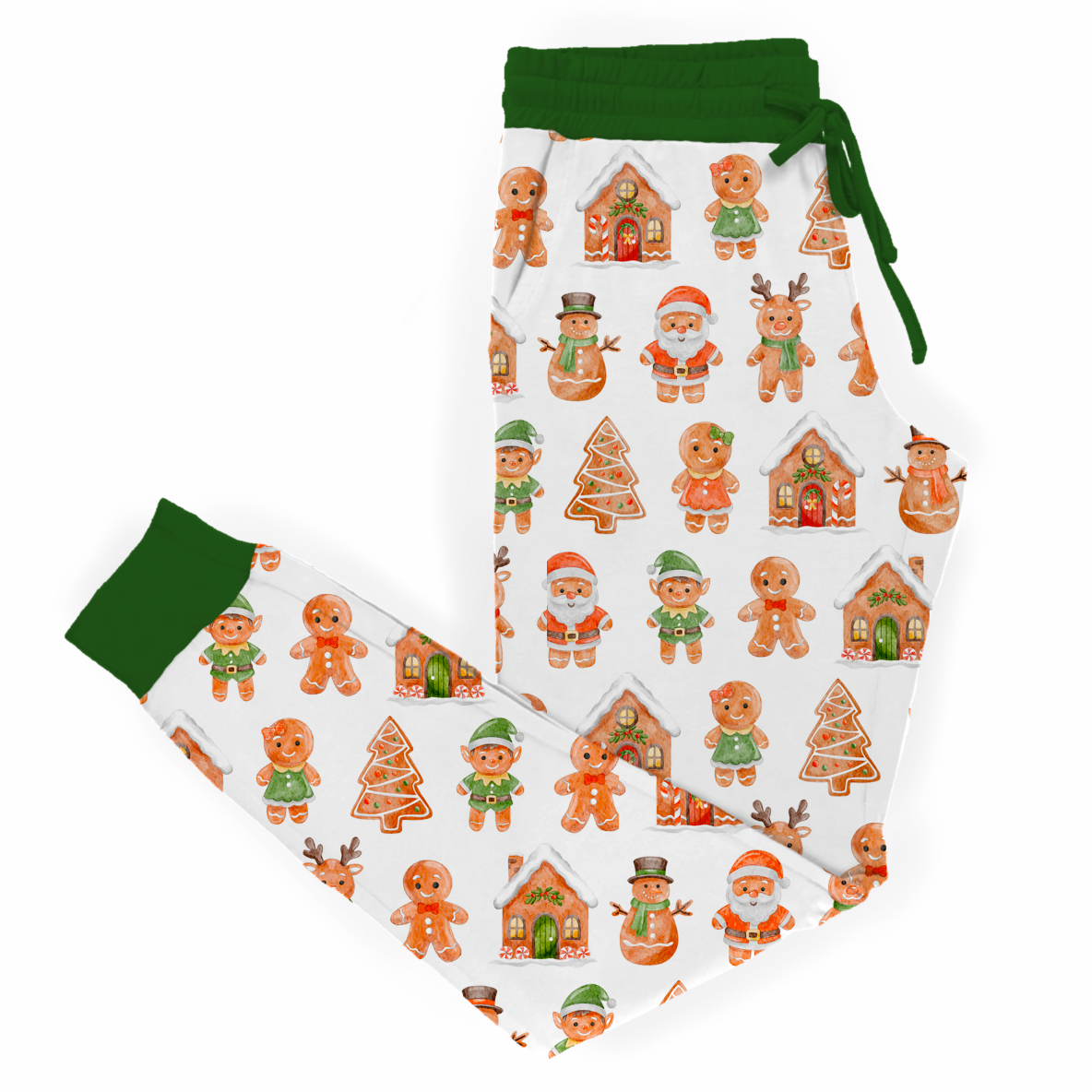 Christmas | Holiday Gingerbread | Women's Bamboo Joggers