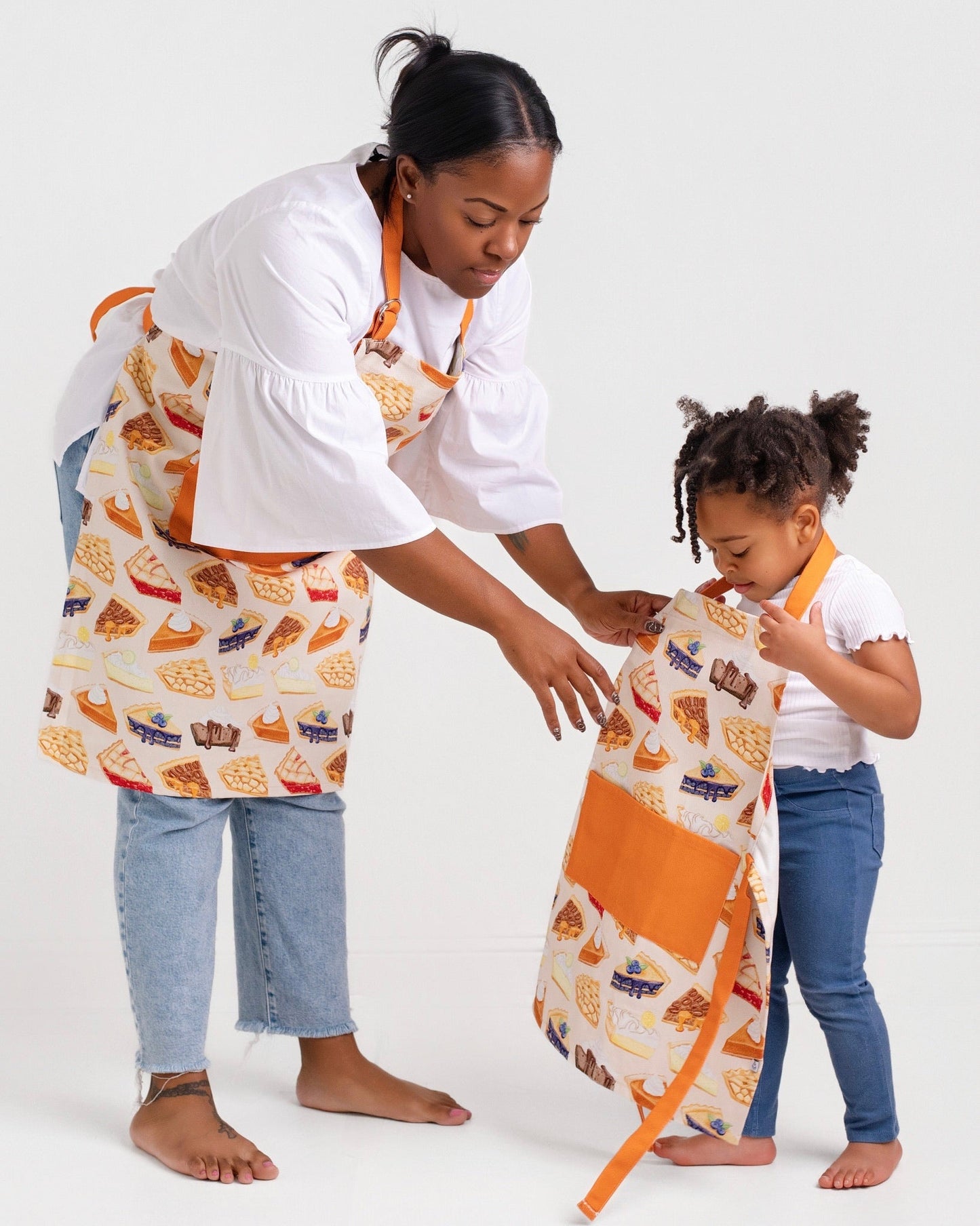 Christmas | Slice of Pie | Adult Cotton Apron