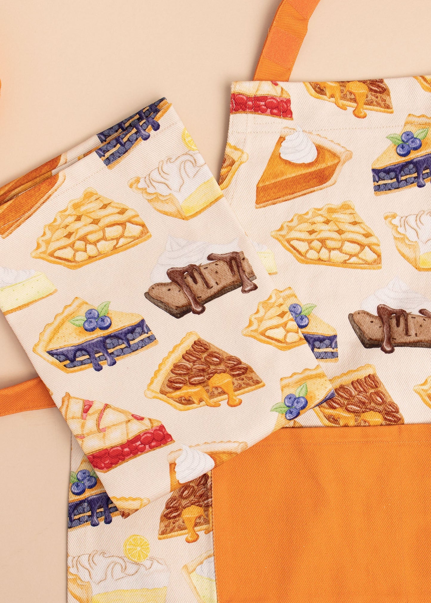 Christmas | Slice of Pie | Cotton Kitchen Towel (2 Pack)
