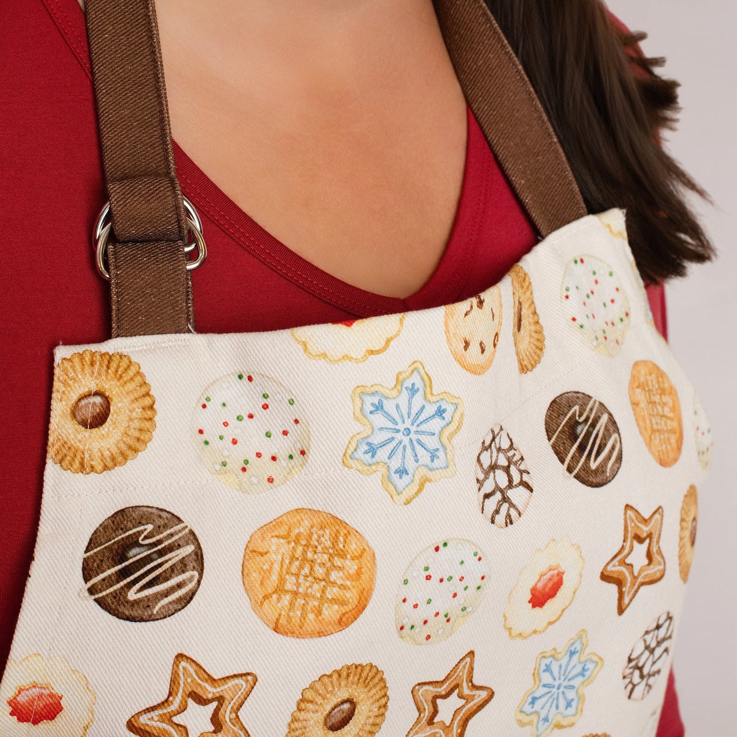 Christmas | Cookie Swap | Adult Cotton Apron