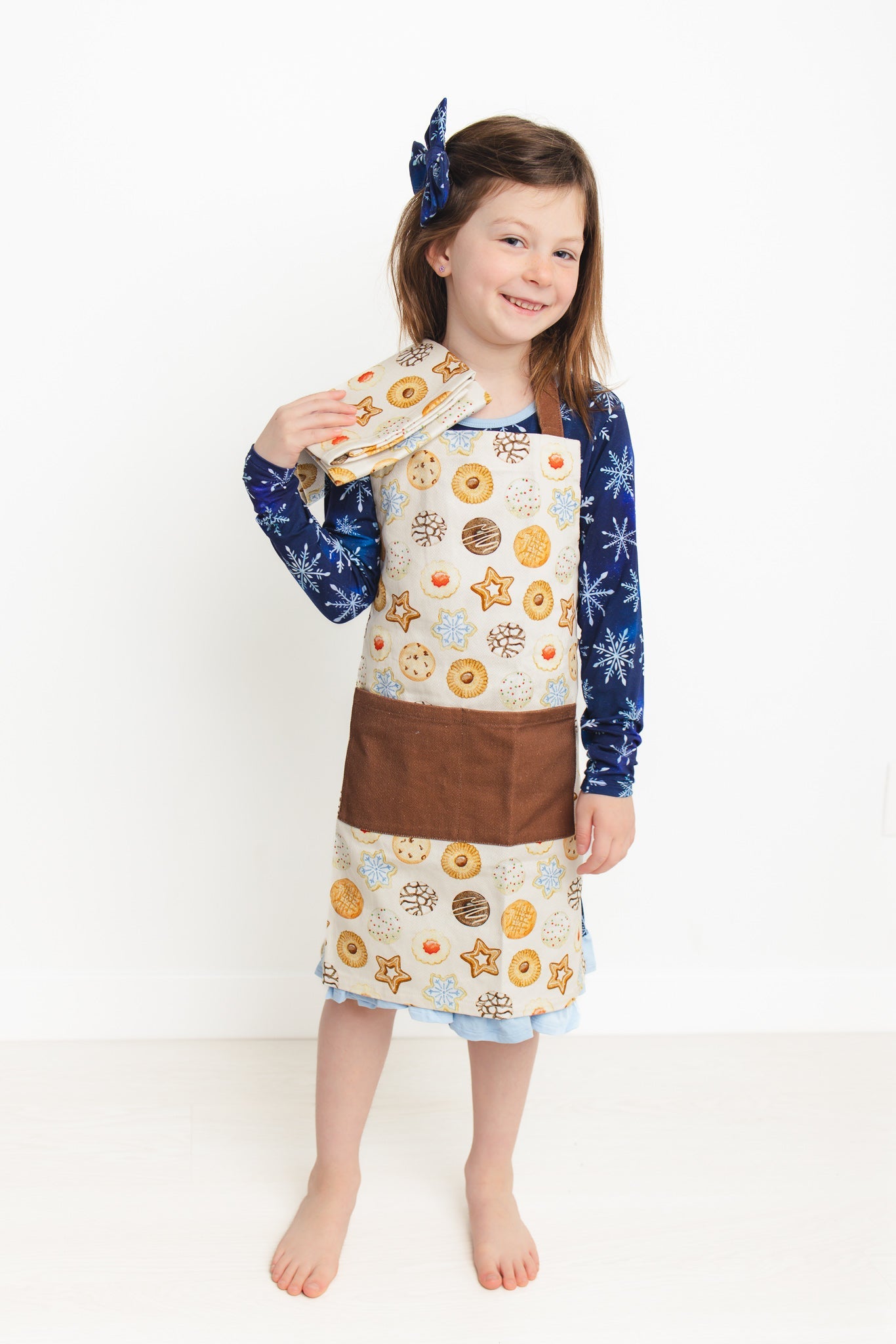 Christmas | Cookie Swap | Kids Cotton Apron