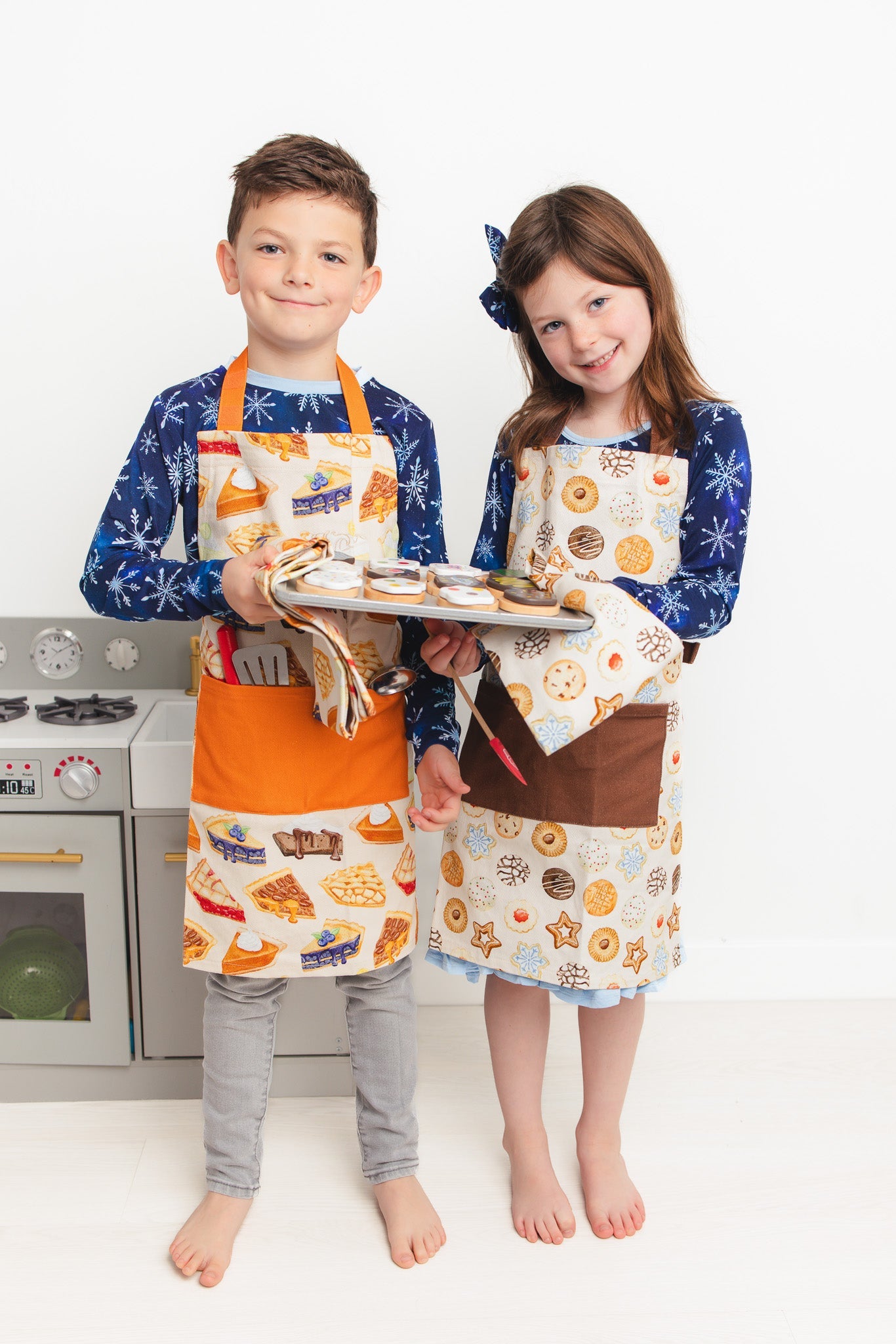Christmas | Slice of Pie | Cotton Kitchen Towel (2 Pack)