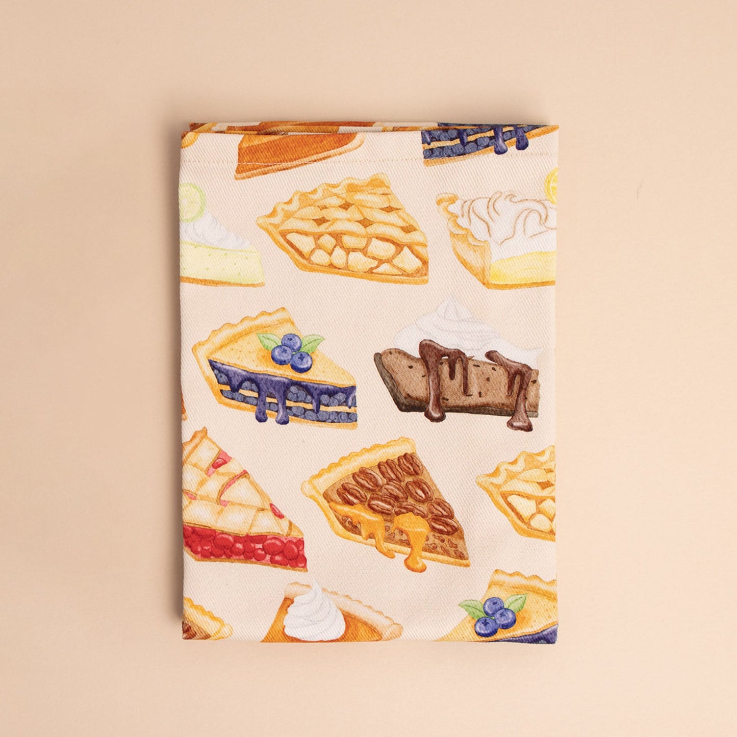 Christmas | Slice of Pie | Cotton Kitchen Towel (2 Pack)