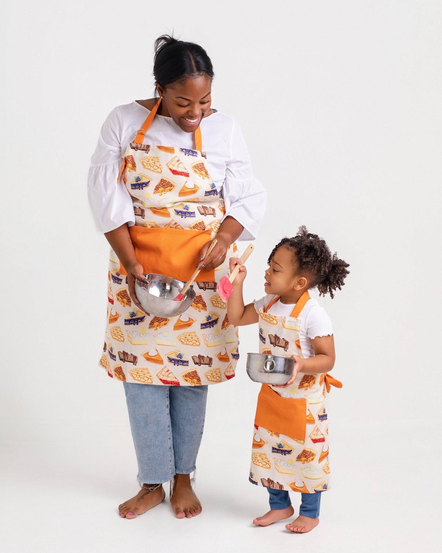 Christmas | Slice of Pie | Adult Cotton Apron