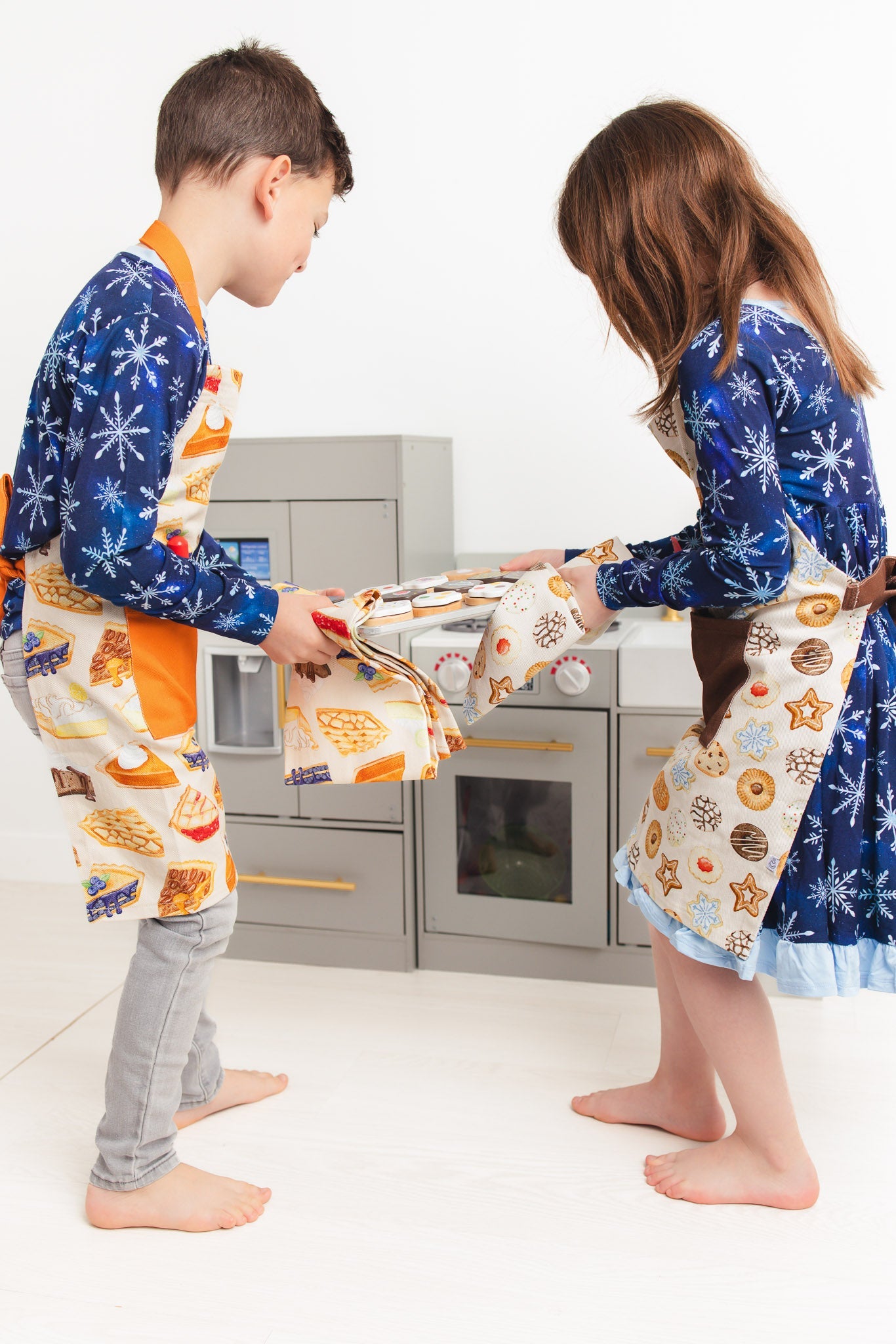 Christmas | Slice of Pie | Cotton Kitchen Towel (2 Pack)