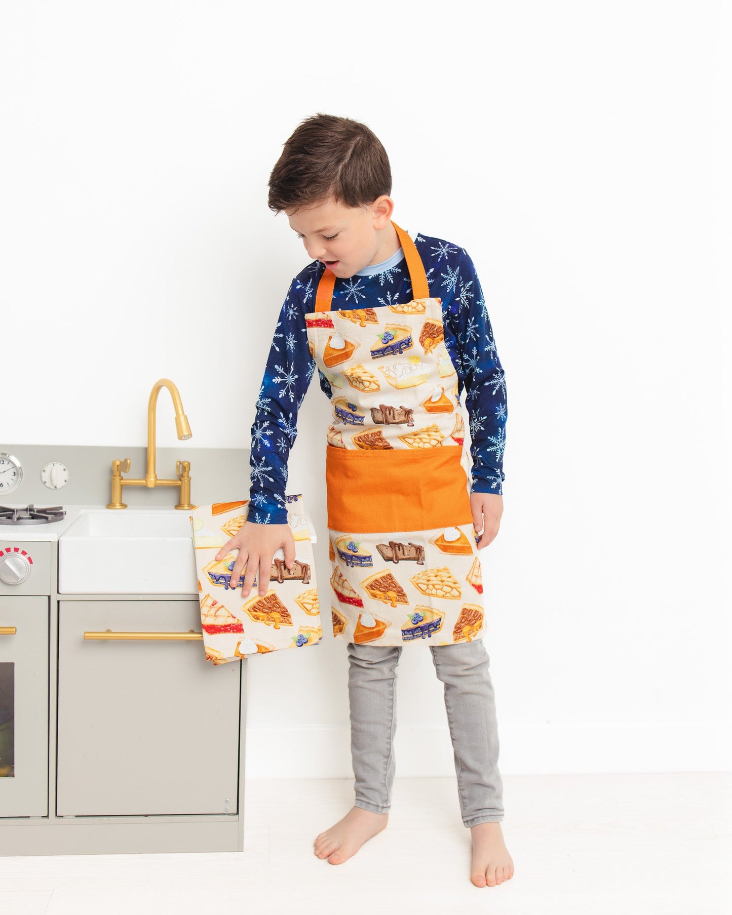 Christmas | Slice of Pie | Kids Cotton Apron