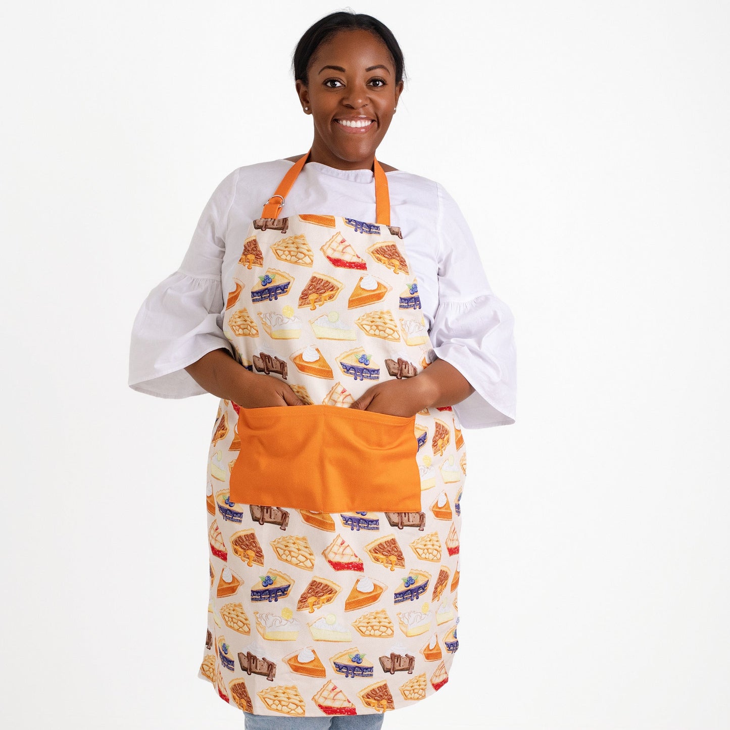 Christmas | Slice of Pie | Adult Cotton Apron