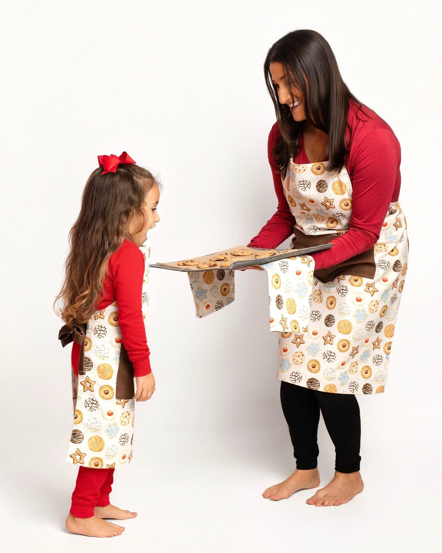 Christmas | Cookie Swap | Adult Cotton Apron