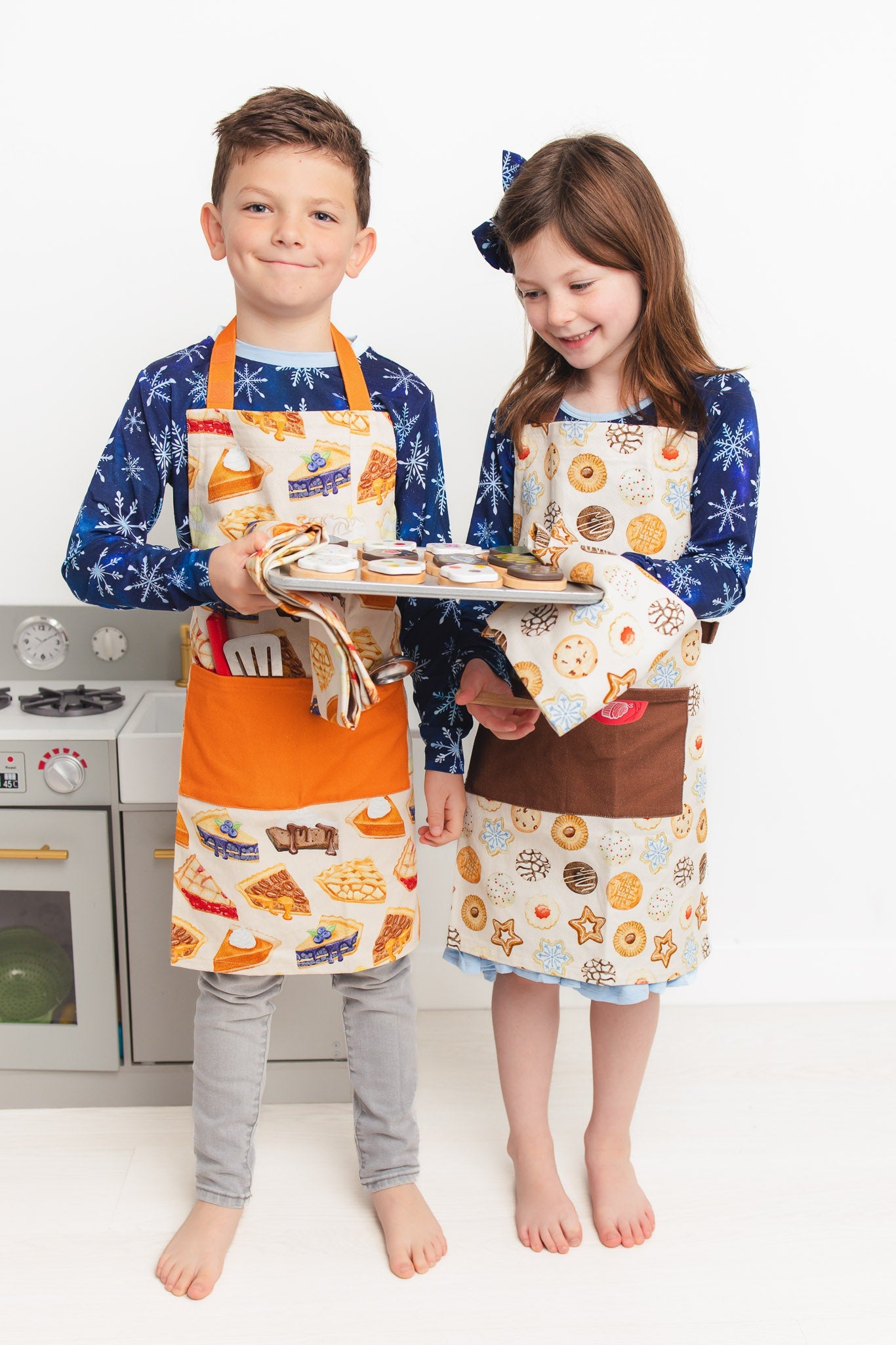 Christmas | Slice of Pie | Cotton Kitchen Towel (2 Pack)