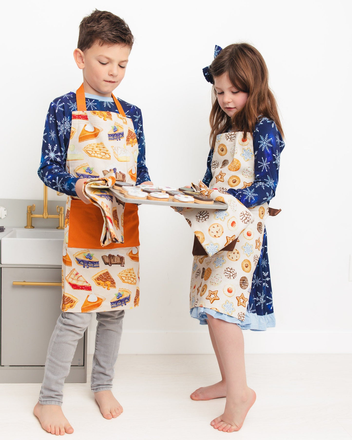 Christmas | Slice of Pie | Cotton Kitchen Towel (2 Pack)