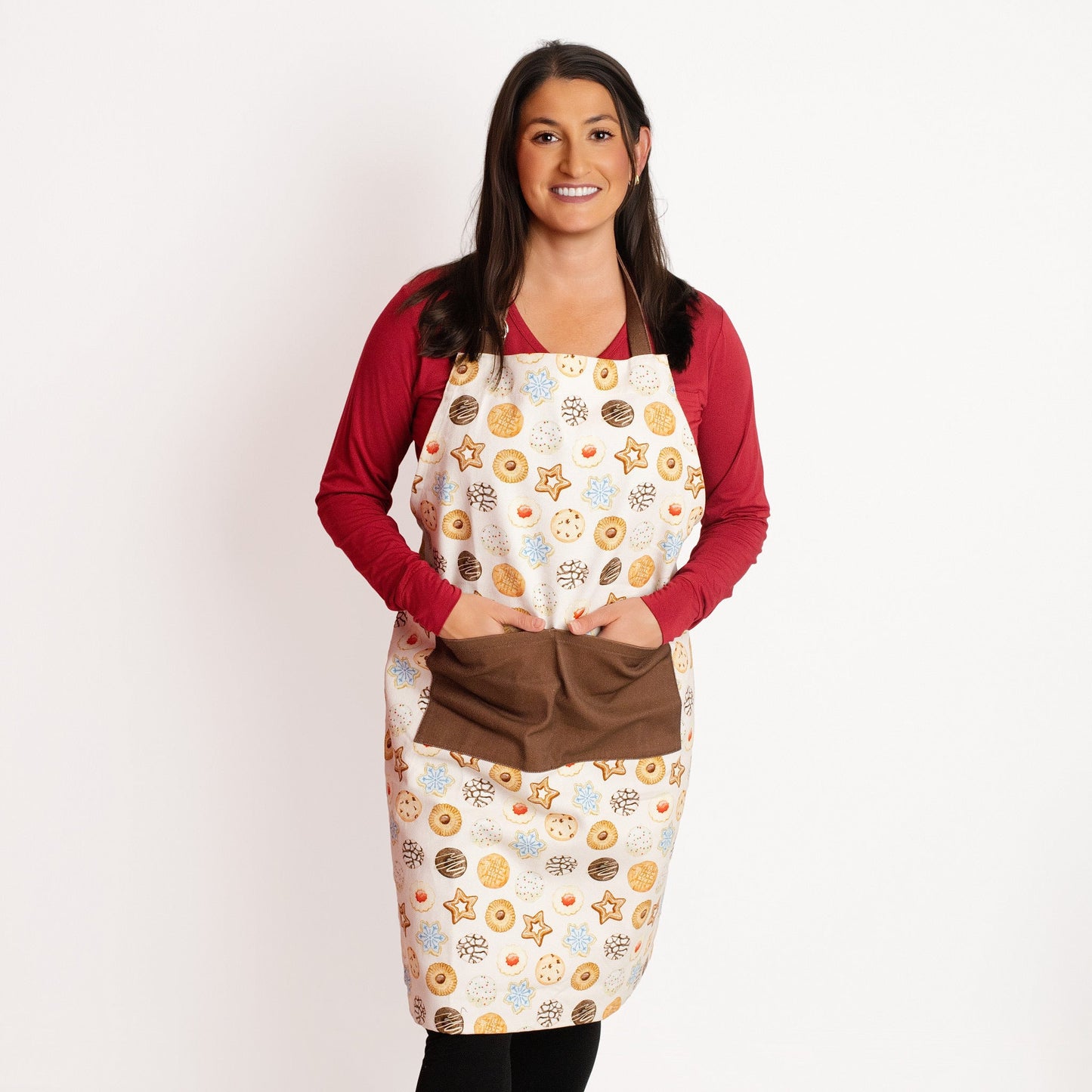 Christmas | Cookie Swap | Adult Cotton Apron