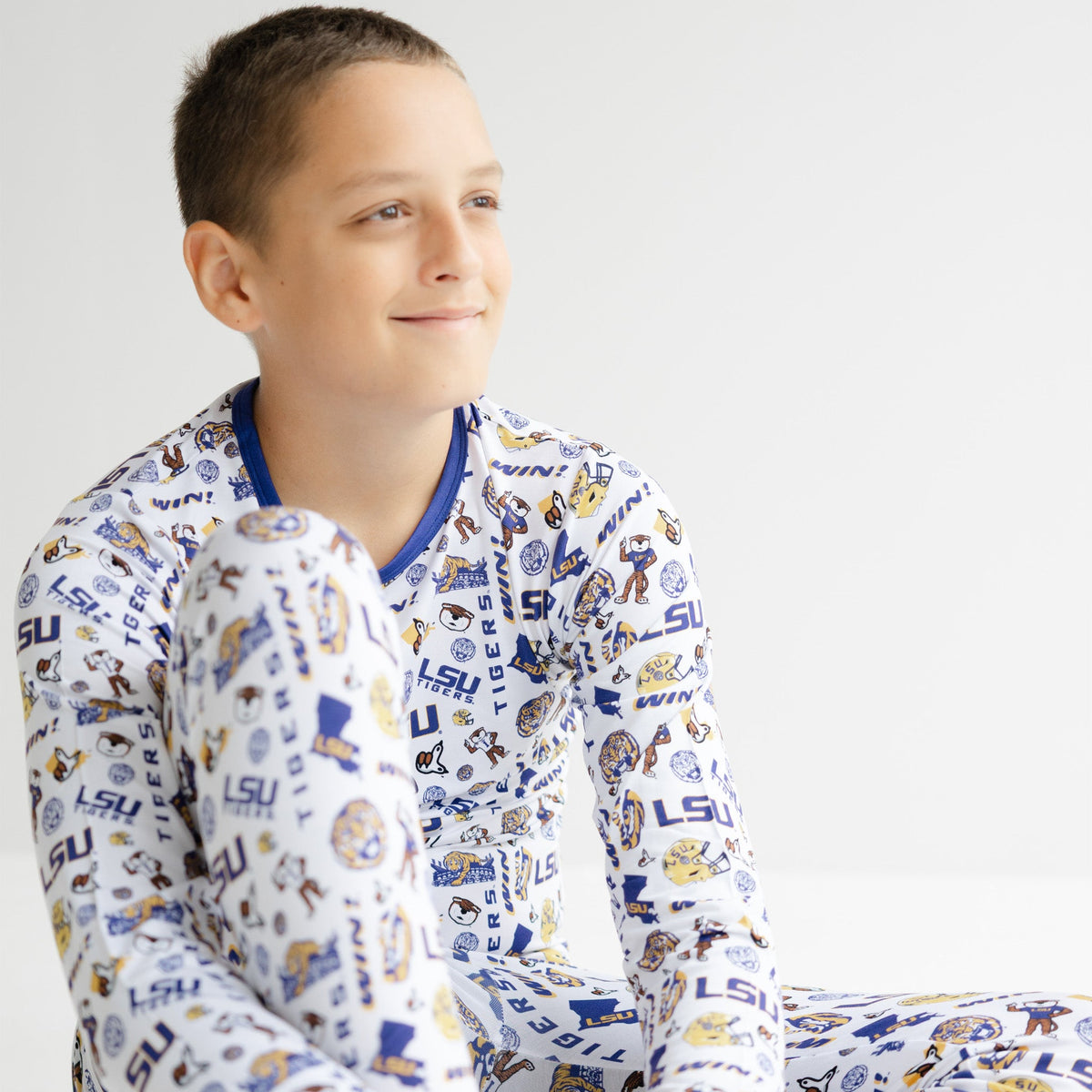 LSU Tigers Two-Piece Pajama Set