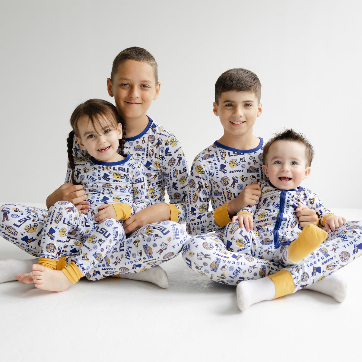 LSU Tigers Zippy One-Piece Sleeper