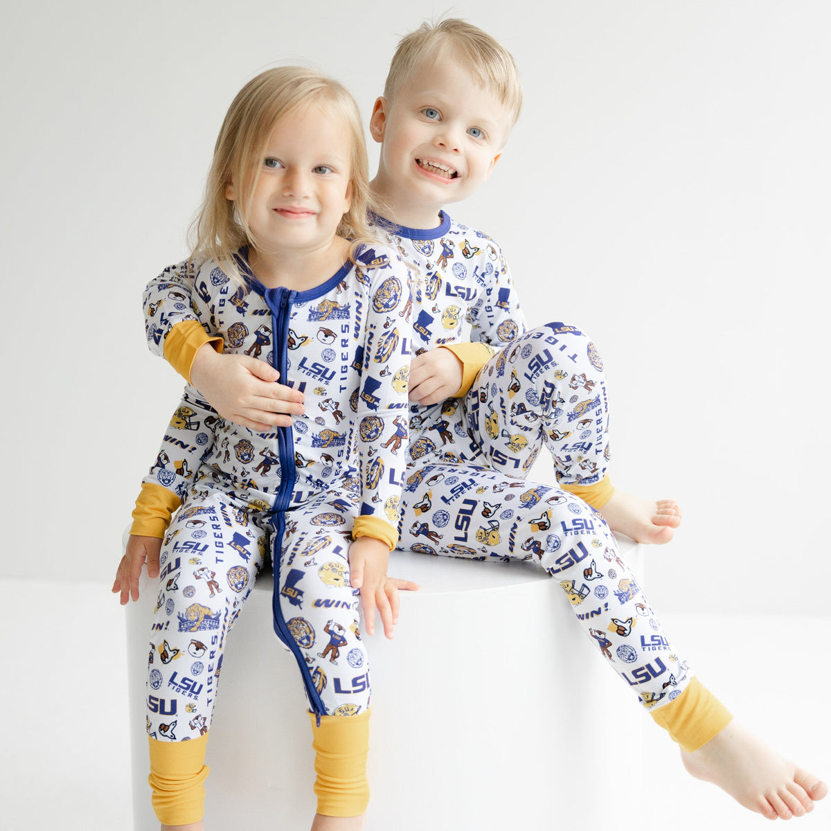 LSU Tigers Zippy One-Piece Sleeper