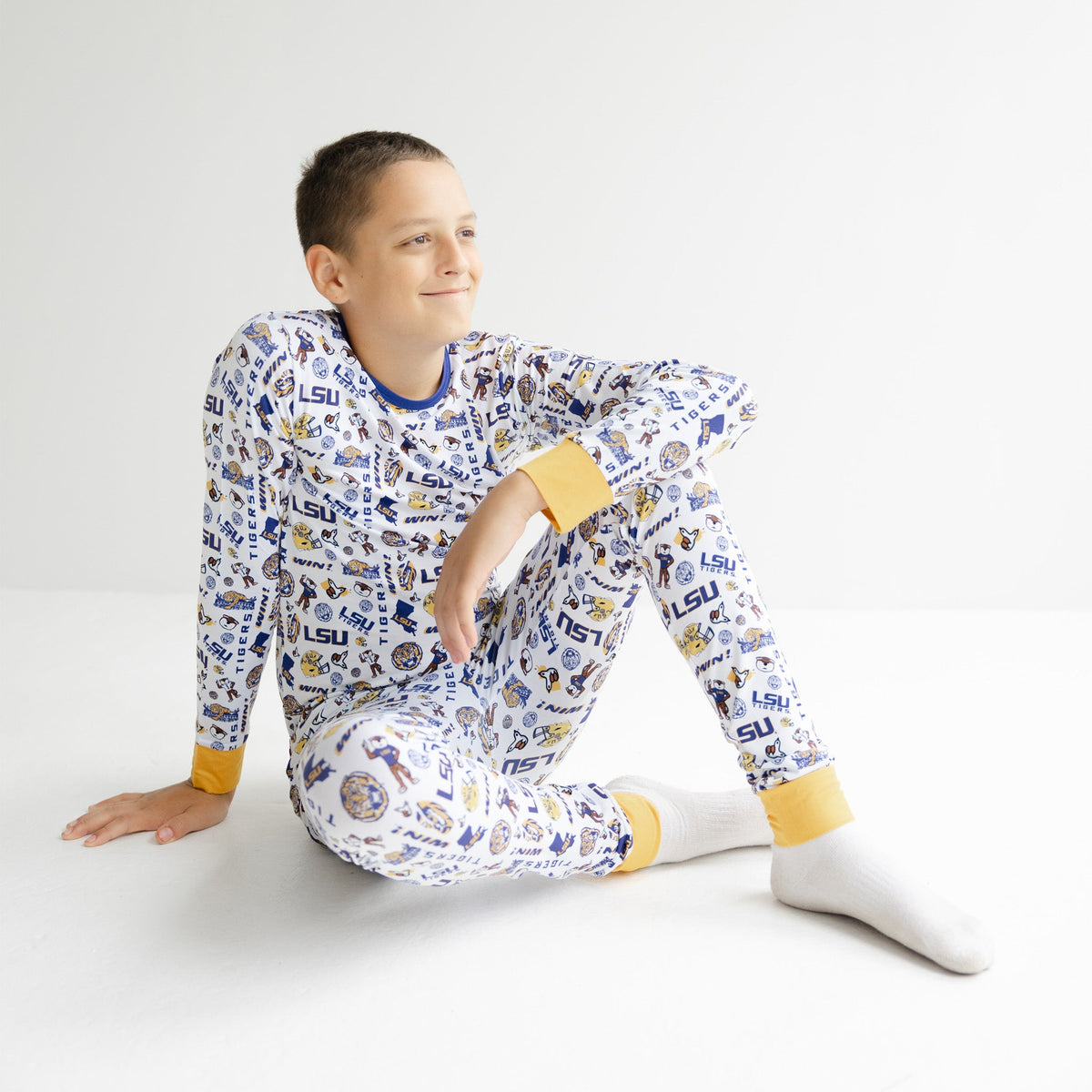 LSU Tigers Two-Piece Pajama Set