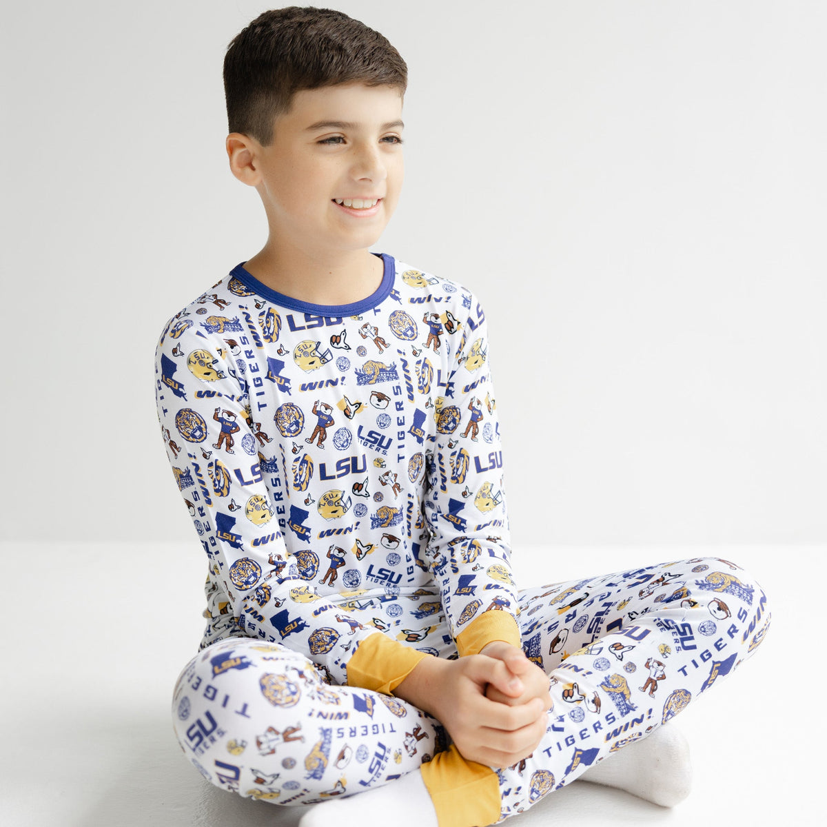 LSU Tigers Two-Piece Pajama Set