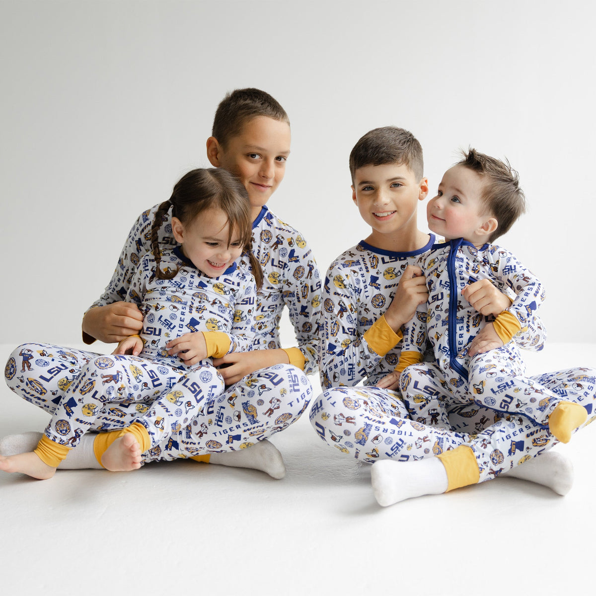 LSU Tigers Zippy One-Piece Sleeper