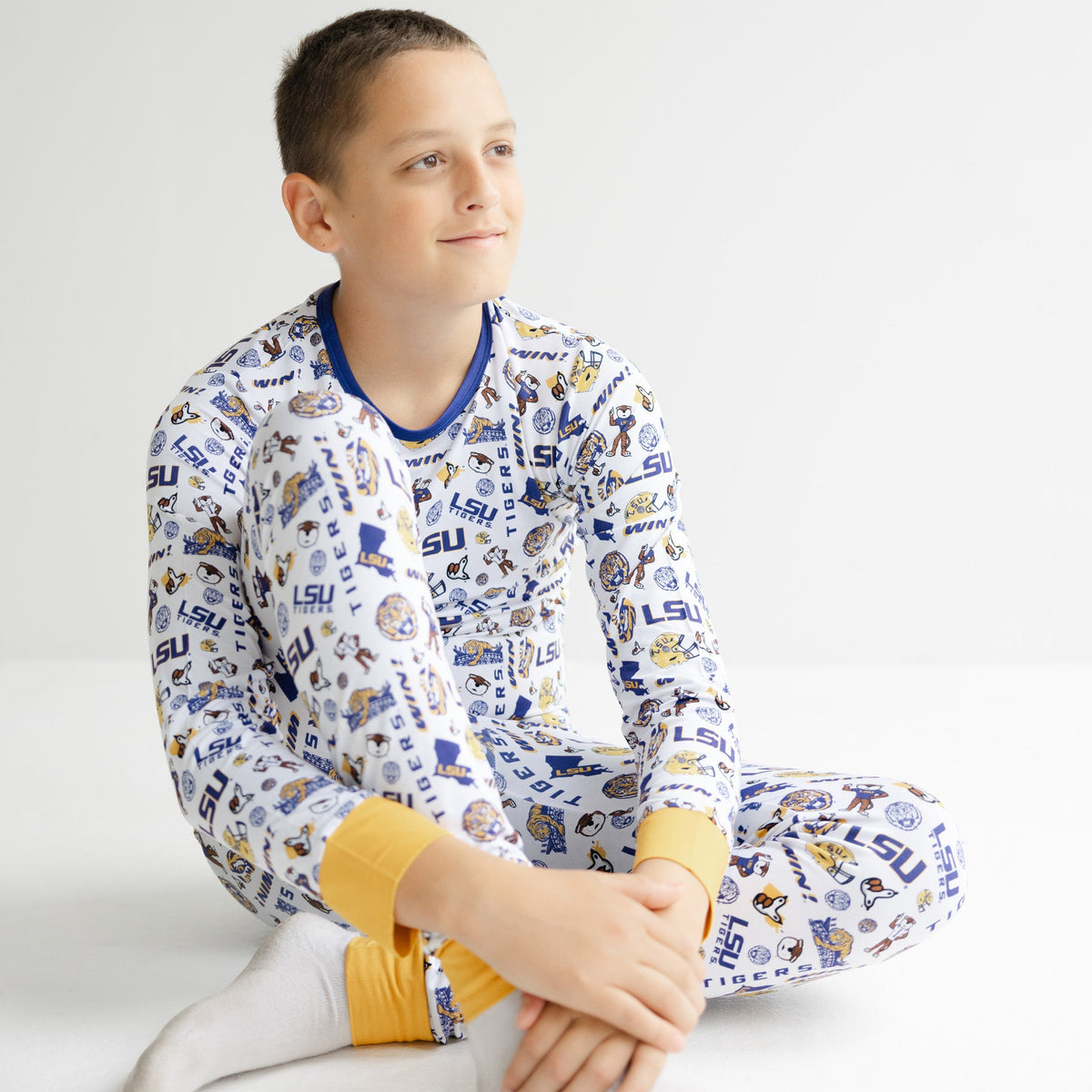 LSU Tigers Two-Piece Pajama Set