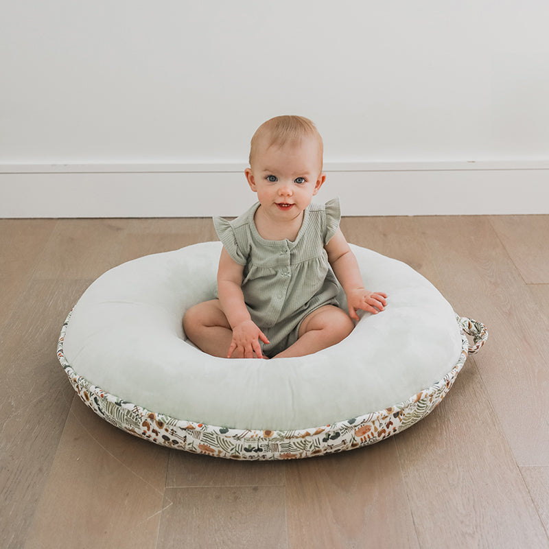 Pello Multi-use Luxe -Toddler Floor Pillow/Play Mat/Lounger - Little Farmer