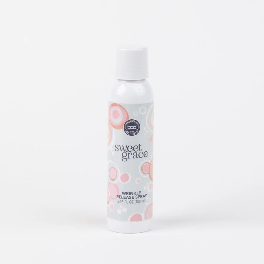Sweet Grace Wrinkle Release Spray – Luxury Fabric Refresher & Wrinkle Remover 6.08 oz