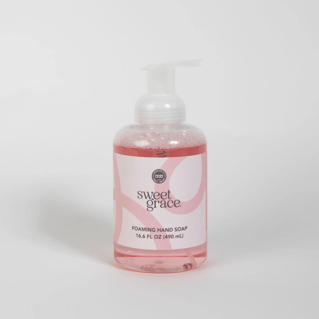 Sweet Grace Foaming Hand Soap – 16.6 oz Moisturizing Aloe Soap | Bossier City Louisiana Gift Boutique