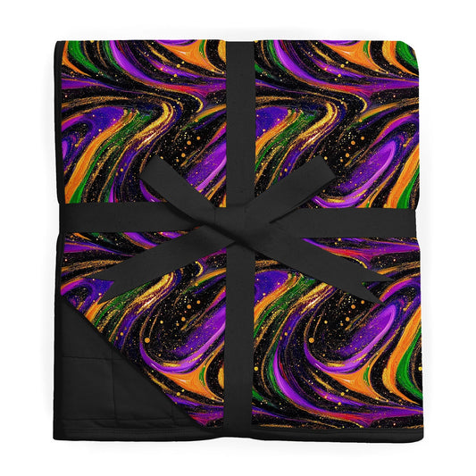 Halloween | Magic Swirls | Bamboo Quilted Toddler Blanket