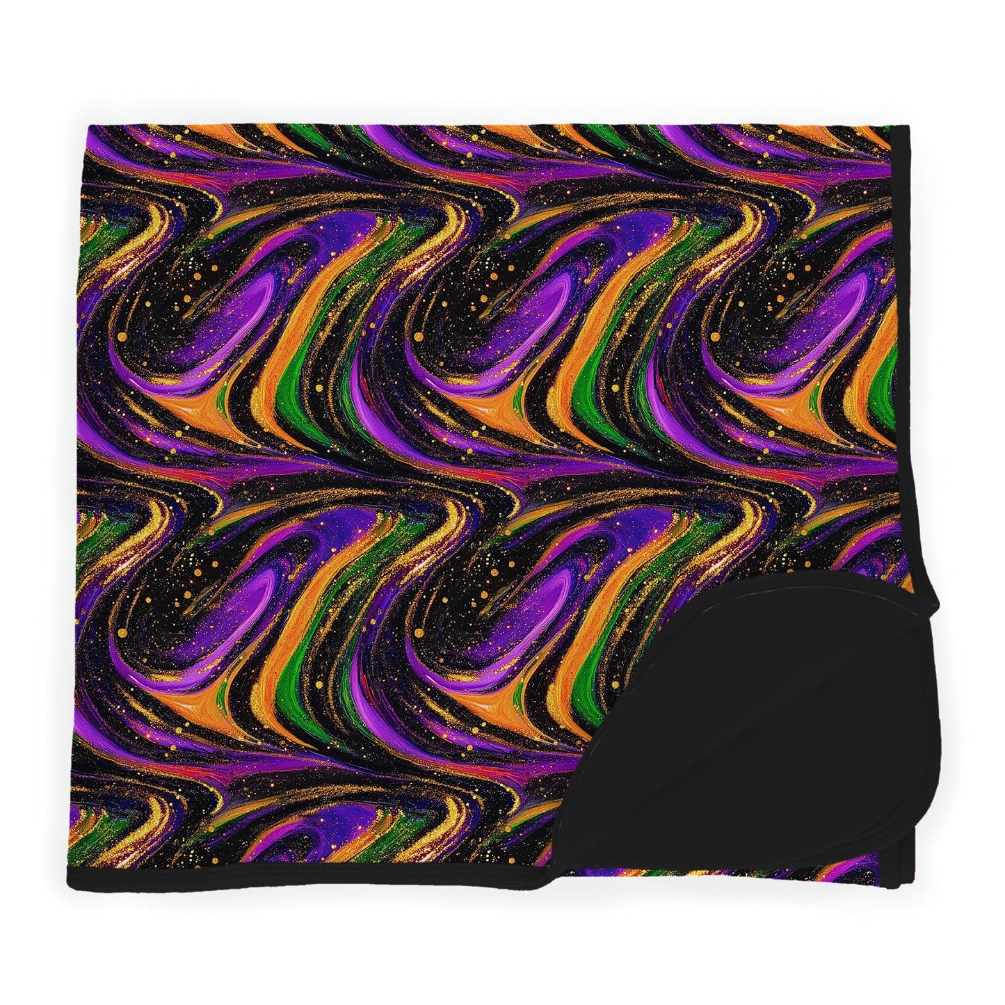 Halloween | Magic Swirls | Bamboo Double Layer Toddler Blanket