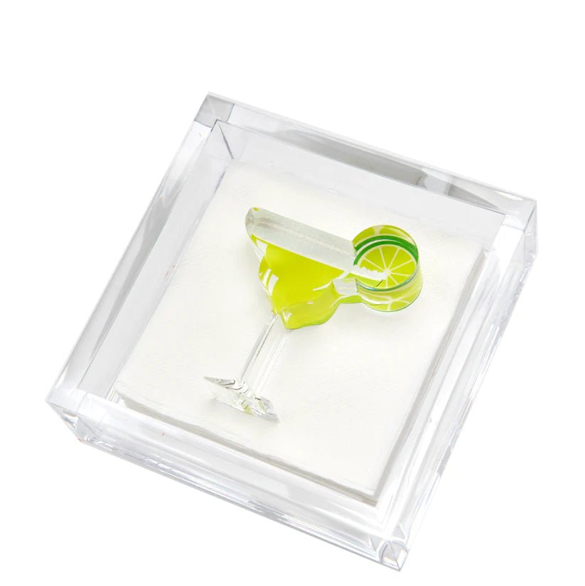 Margarita Acrylic Cocktail Napkin Holder