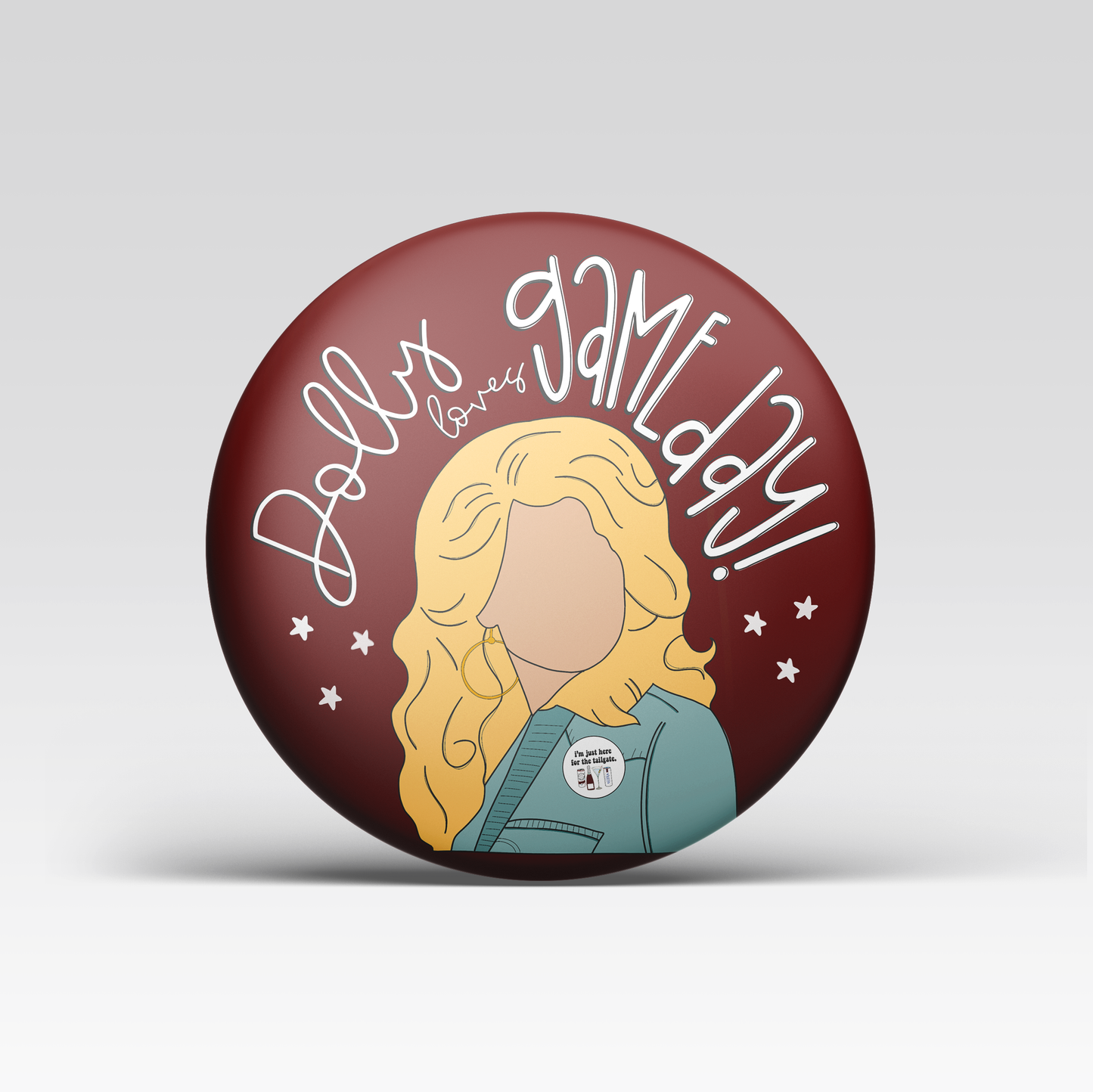 Dolly <3s Game Day - Maroon