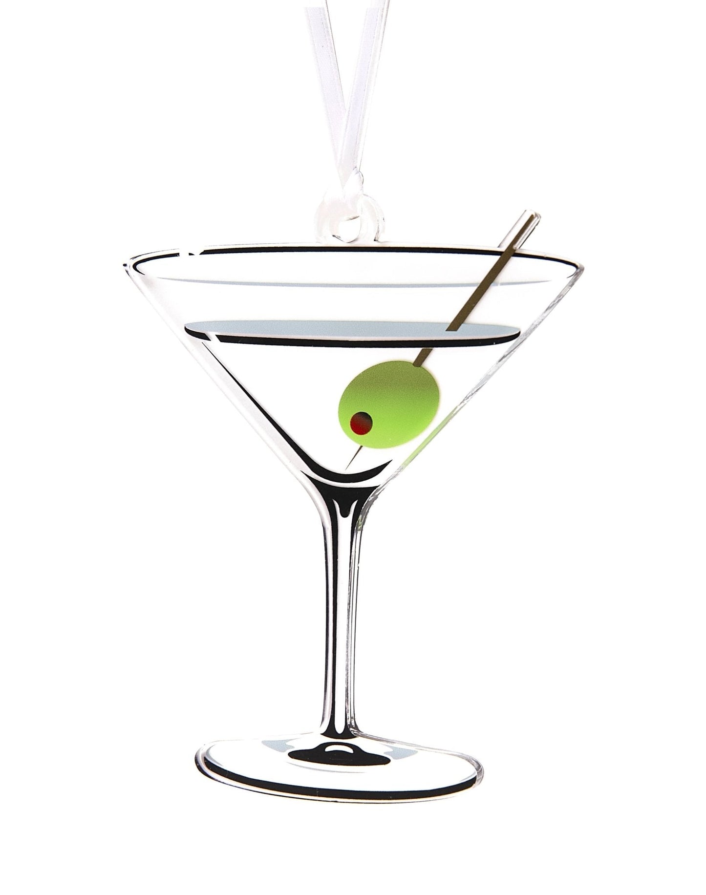 Martini Acrylic Ornament