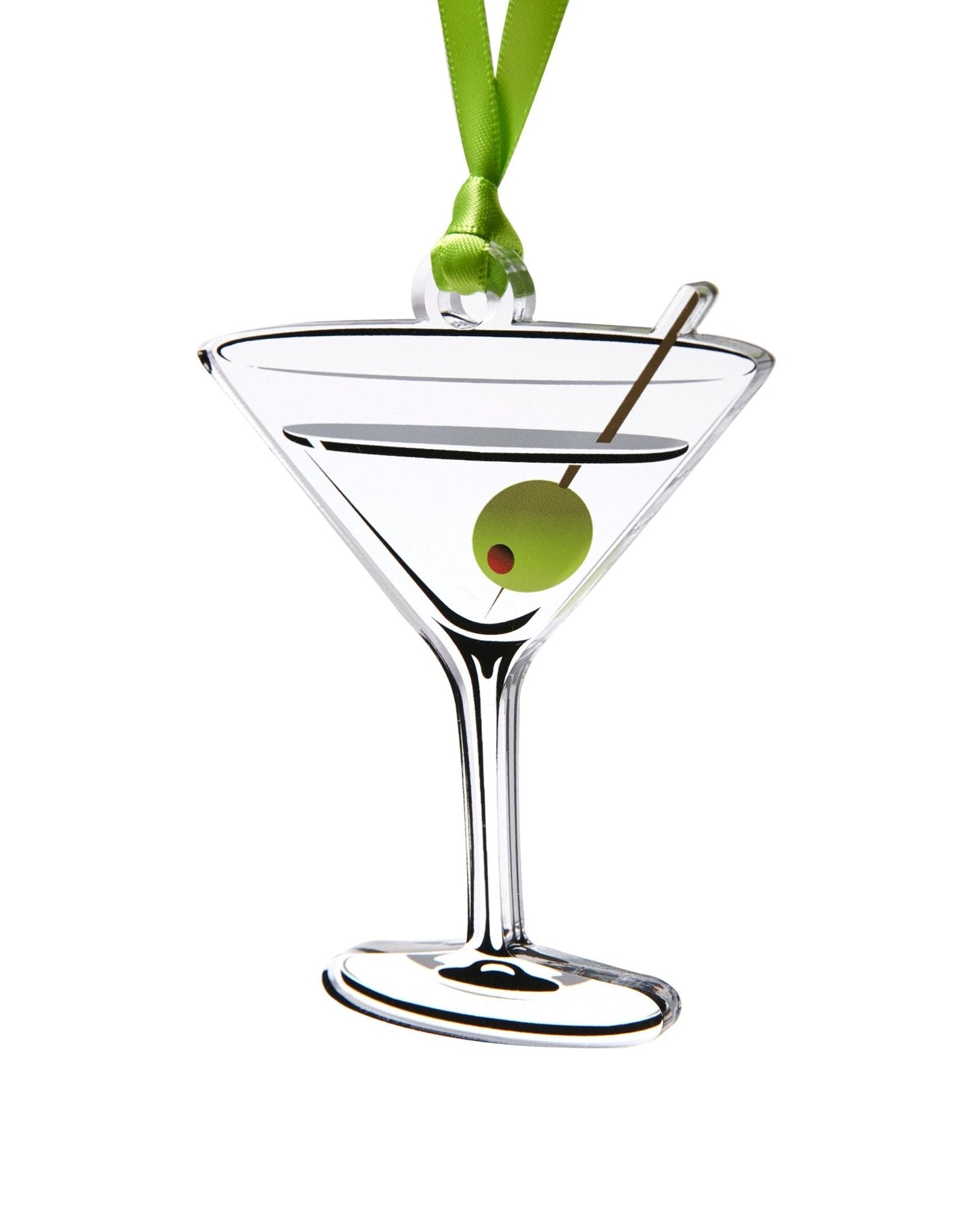 Martini Acrylic Ornament