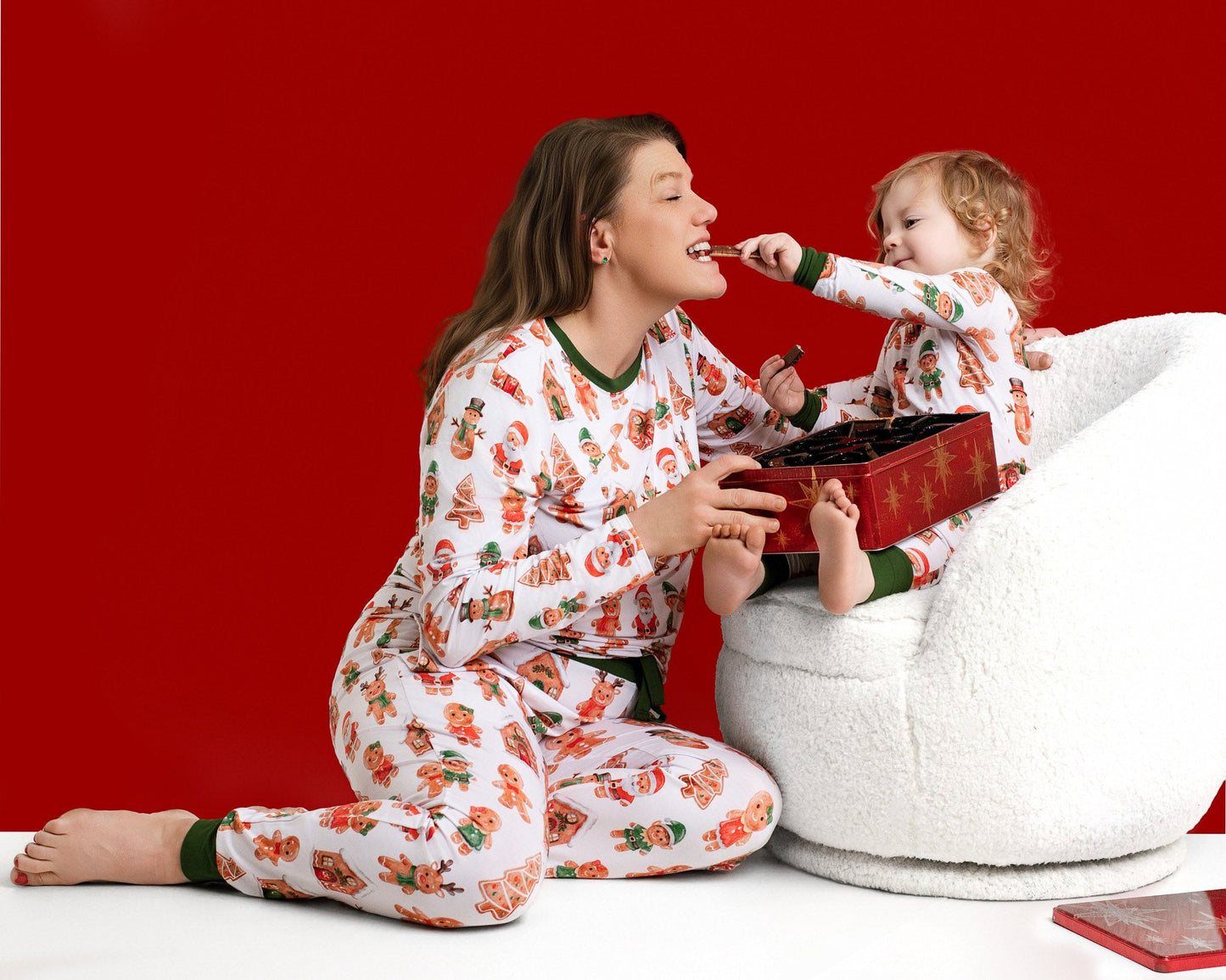 Christmas | Holiday Gingerbread | Women's Bamboo Joggers