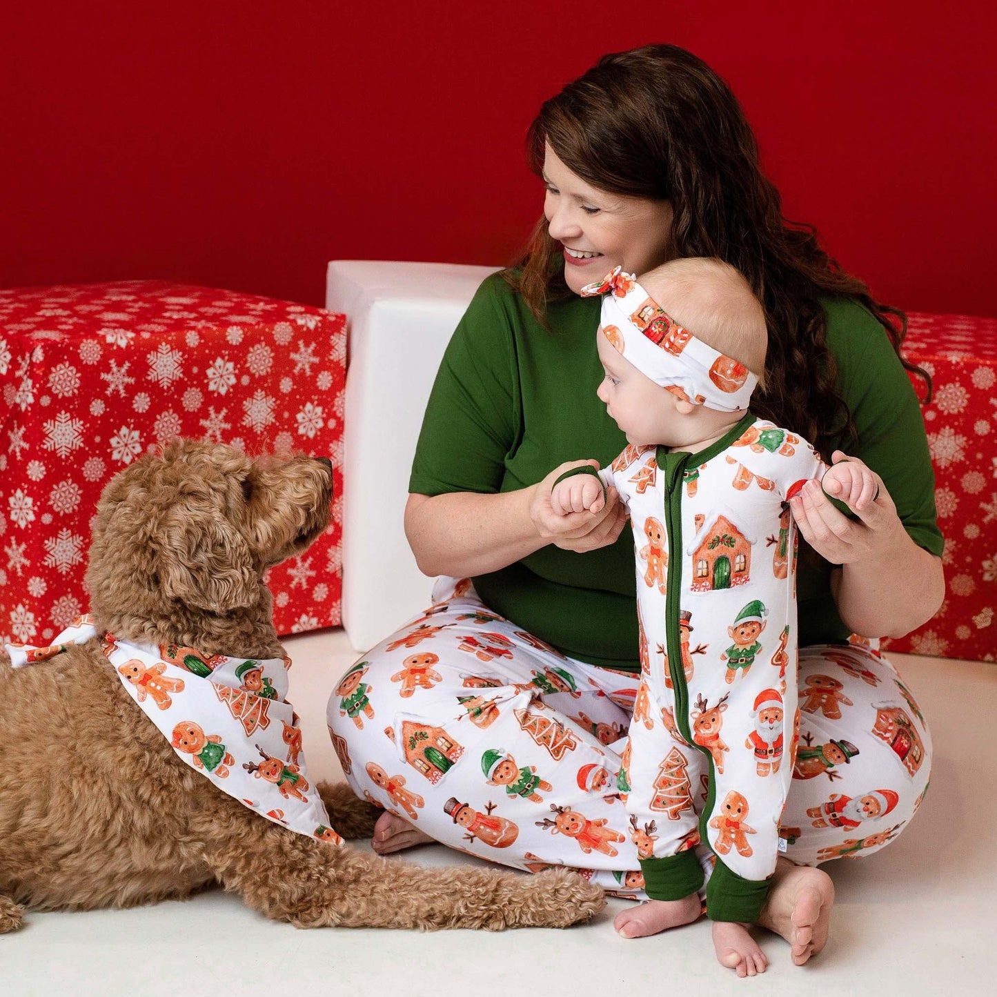 Christmas | Holiday Gingerbread | Men’s Bamboo Lounge Pants