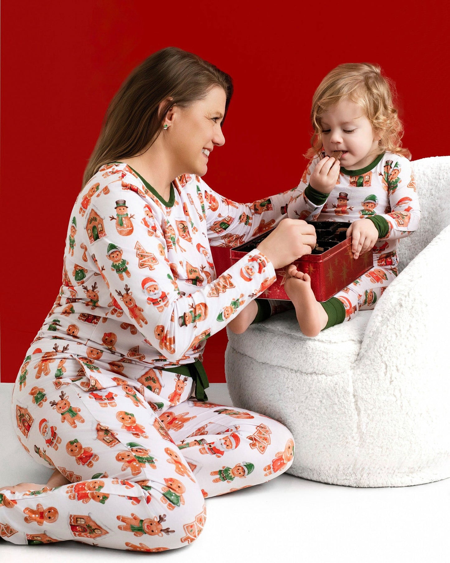 Christmas | Holiday Gingerbread | Women's Bamboo Joggers