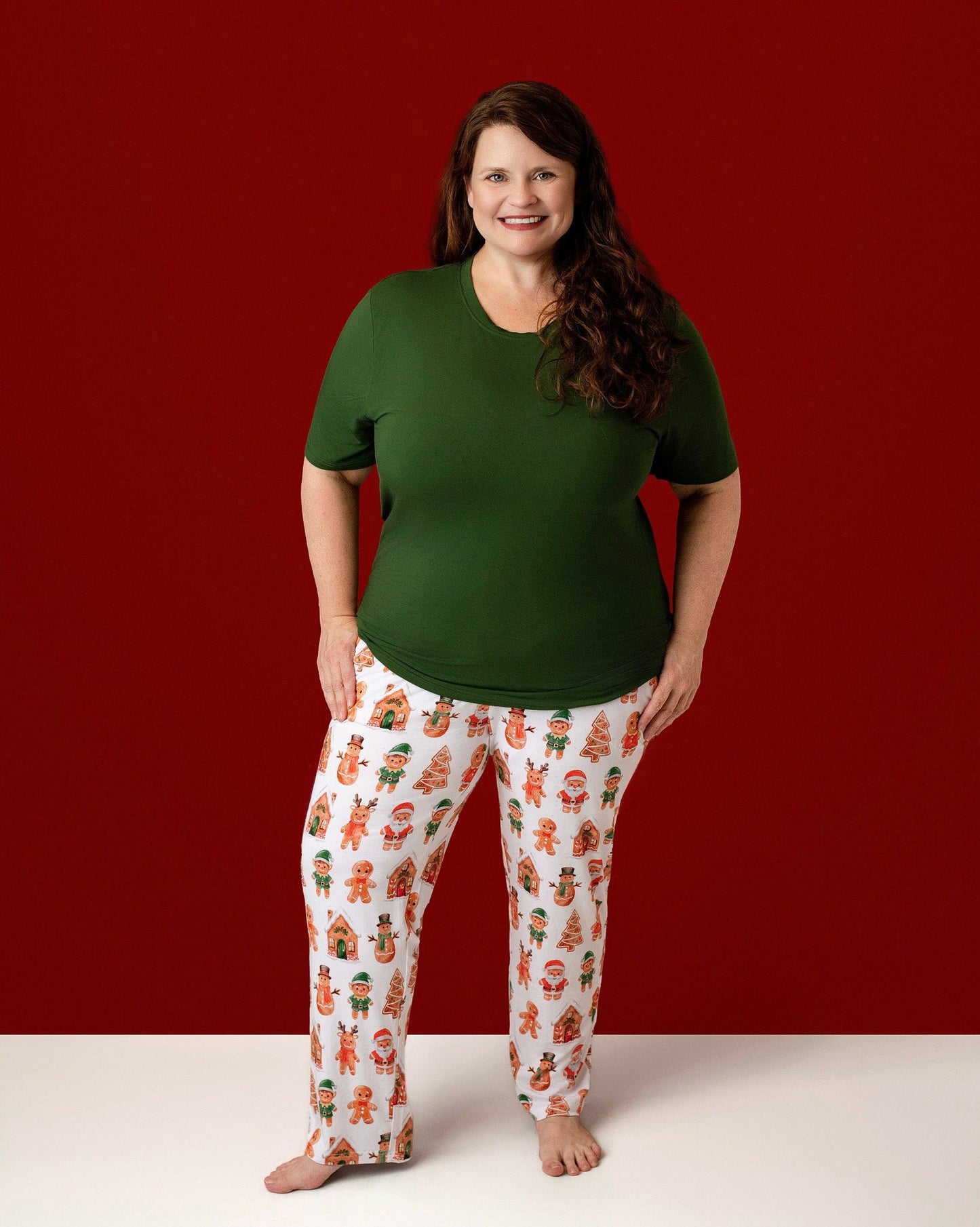 Christmas | Holiday Gingerbread | Men’s Bamboo Lounge Pants
