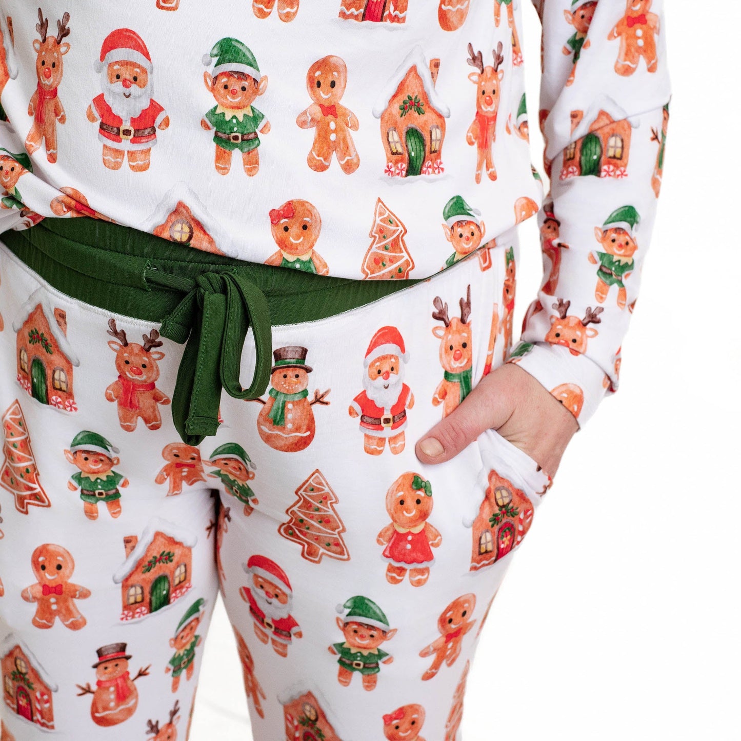 Christmas | Holiday Gingerbread | Women's Bamboo Joggers