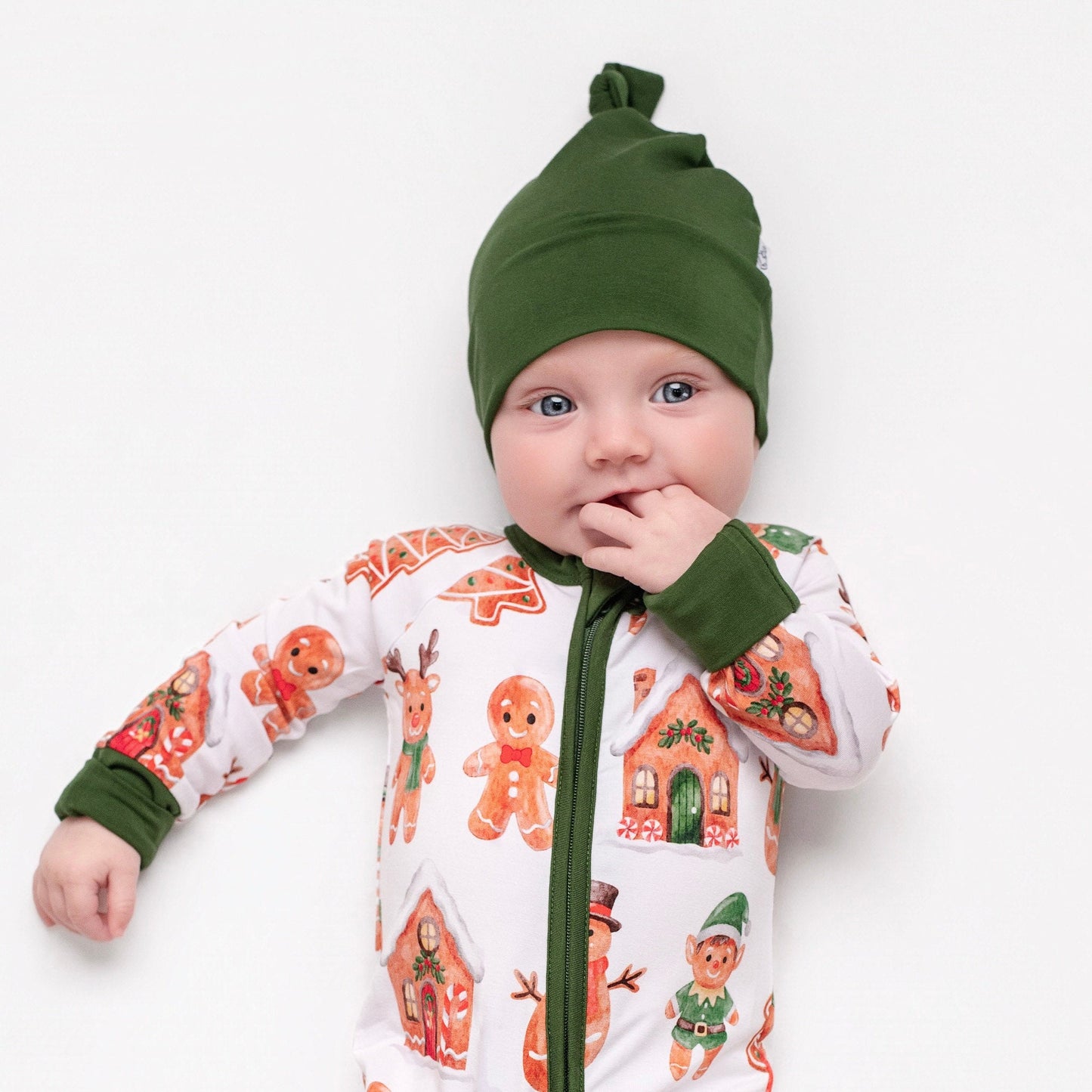 Christmas | Holiday Gingerbread | Bamboo Zipper Pajamas