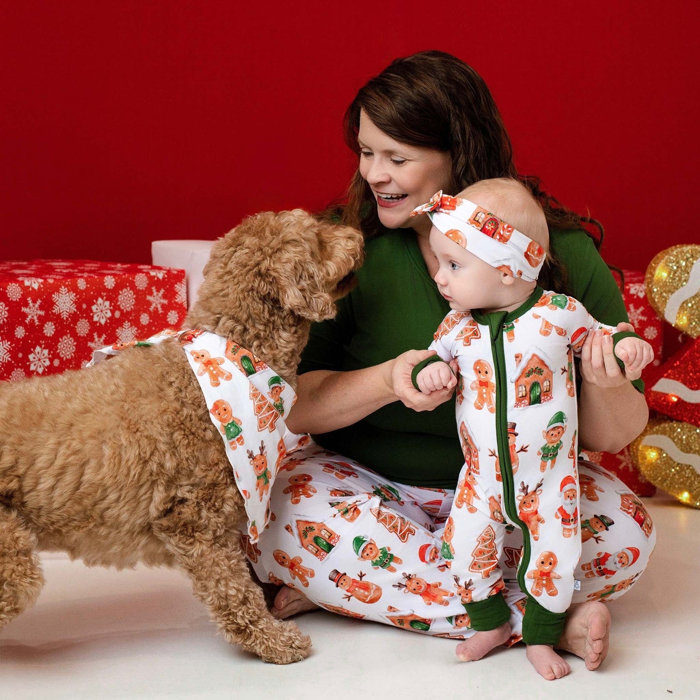 Christmas | Holiday Gingerbread | Men’s Bamboo Lounge Pants