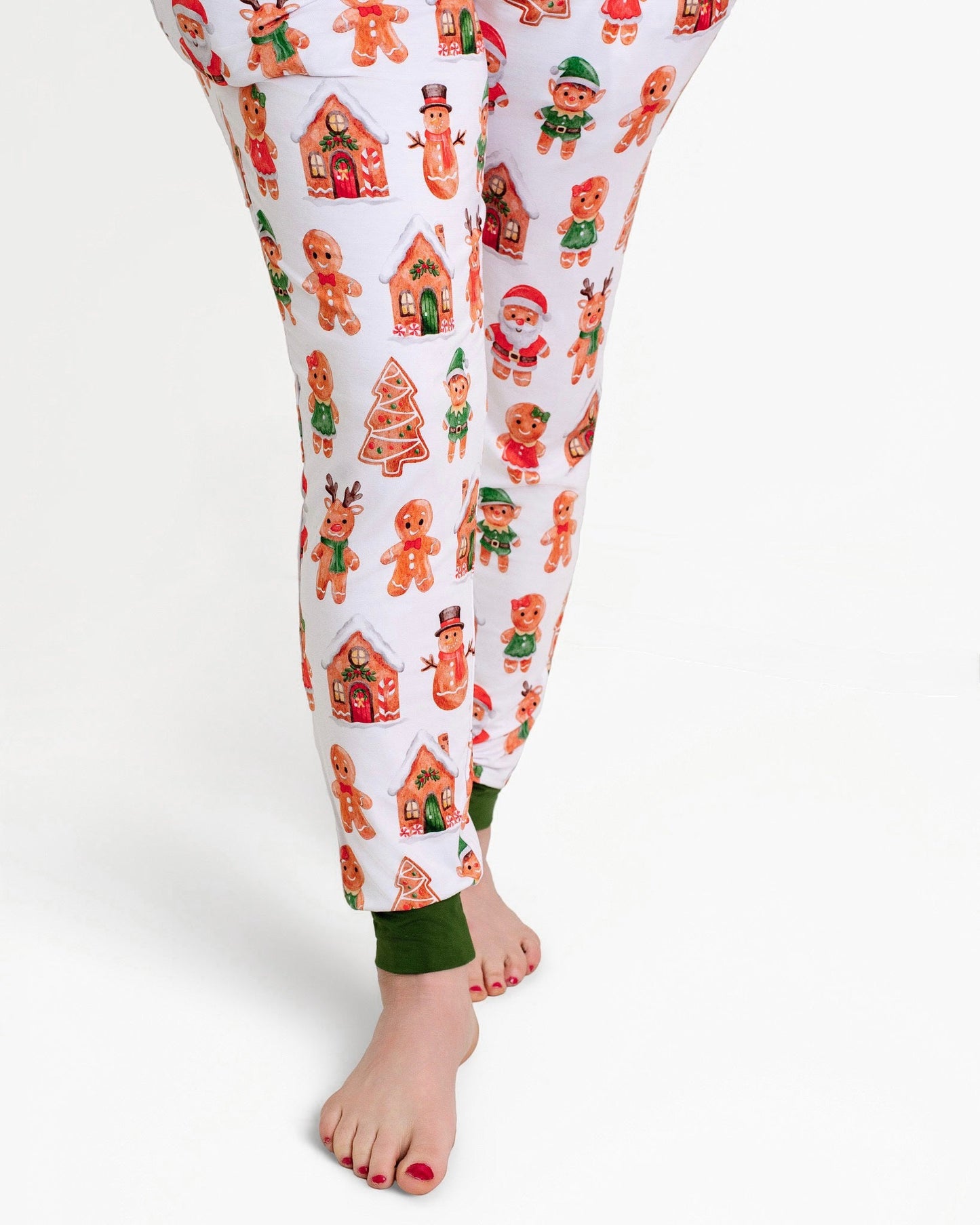 Christmas | Holiday Gingerbread | Women's Bamboo Joggers